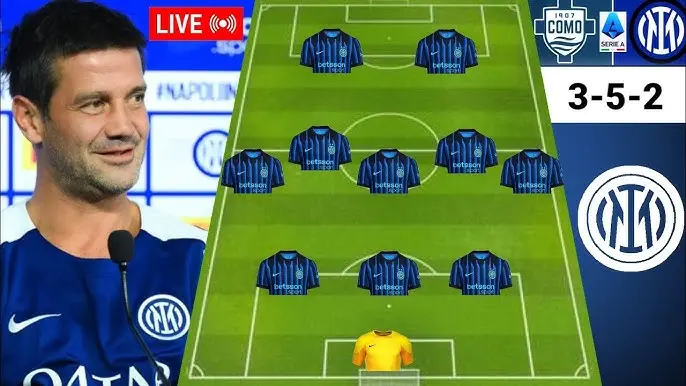 Cover Image for 🛑ULTIM’ORA: Rivoluzione tattica ad Appiano Gentile. L’allenatore Cristian Chivu ha appena annunciato che testerà un modulo inedito per ottimizzare la rosa e sopperire all’assenza dei due pilastri della squadra in vista del match contro il Como.