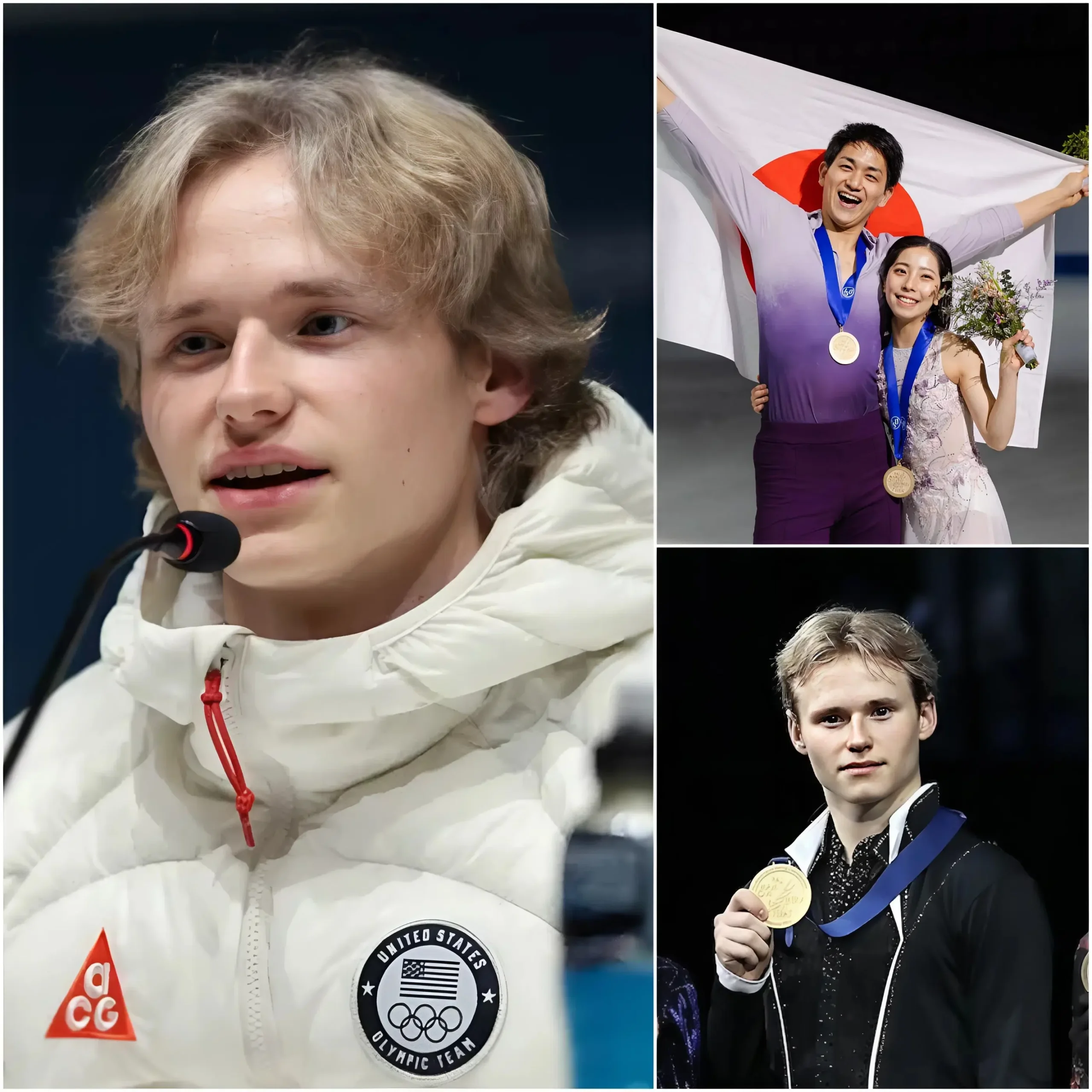 Cover Image for ❄️🔥 “How can anyone hate a 21-year-old world champion?” — Ilia Malinin at the center of global controversy after a shocking defeat, forcing Riku Miura – Ryuichi Kihara to defend him, before his 7 haunting words minutes later stunned the arena and ignited a social media explosion 💥