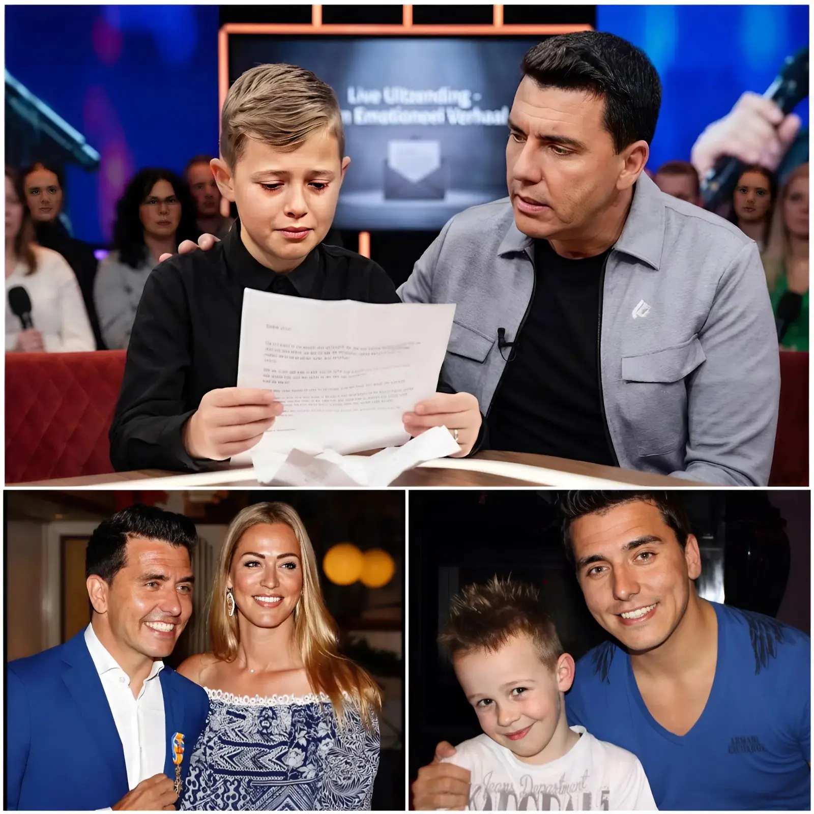 Cover Image for “MAM EN PAP, VERLAAT ME NIET!” – Senn, de zoon van Jan Smit, heeft de wereld geschokt door midden in de storm van zijn scheiding een emotionele brief openbaar te maken.