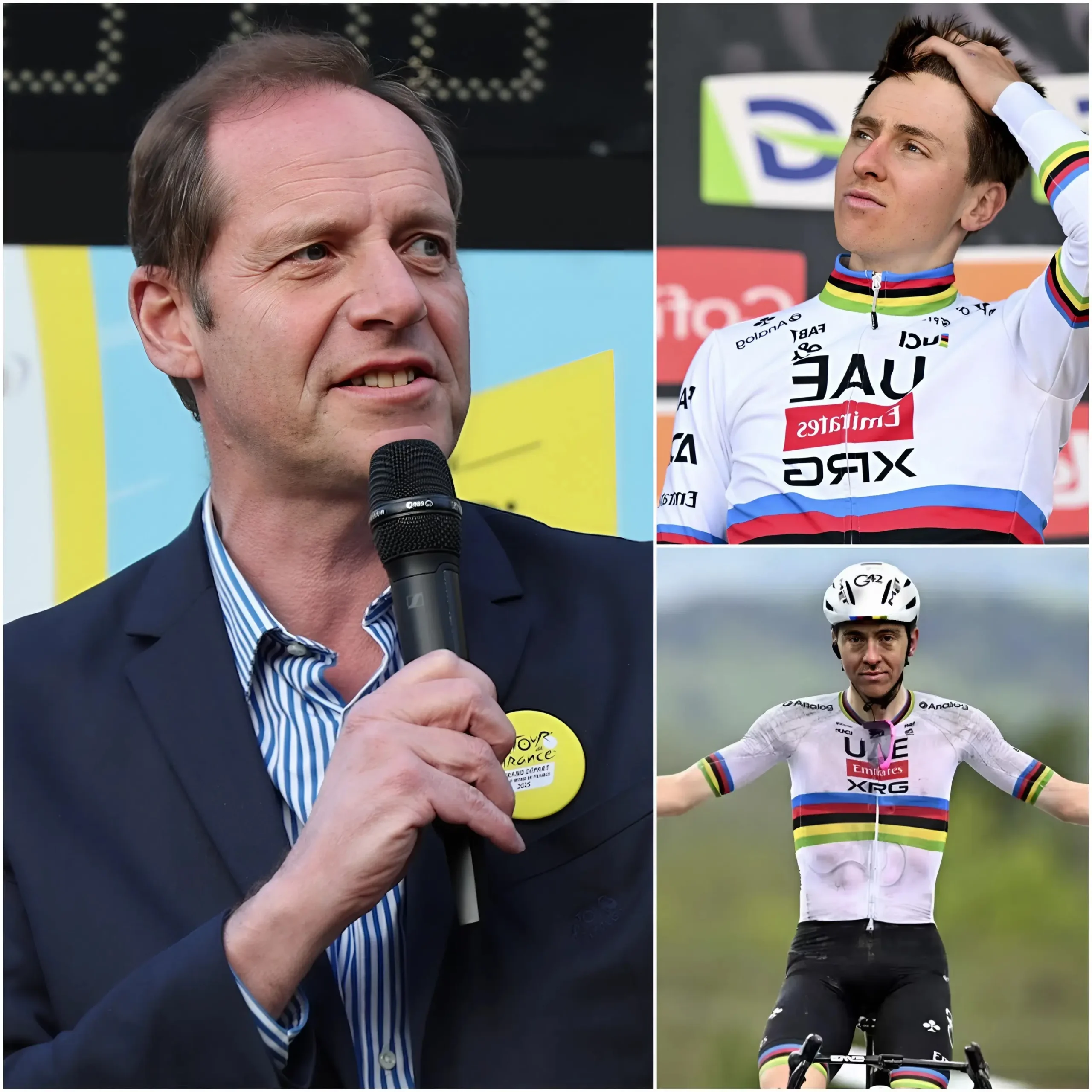 Cover Image for 🚨🔥 “SE HAI PAURA, ESCI DALLA CORSA!” – Prudhomme rifiuta di ridurre la Paris-Roubaix, presenta un percorso ancora più duro e sfida Pogačar tra tensione e silenzio totale 🚴‍♂️