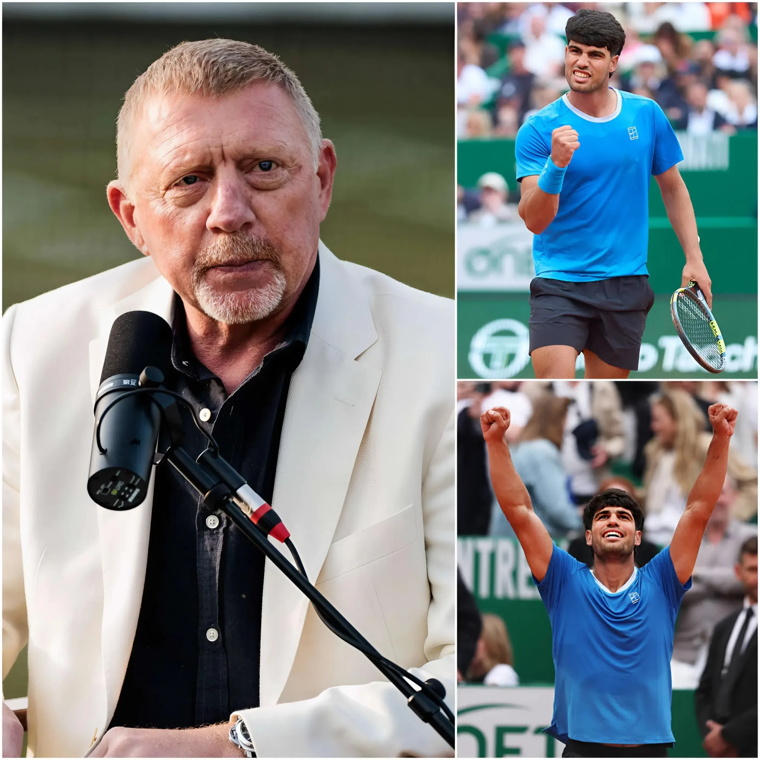 Cover Image for 🔥Hace 8 minutos: Boris Becker rompe su silencio y defiende a Carlos Alcaraz, calificando las críticas como “injustas” y destacando que es el modelo que el tenis moderno necesita, generando debate en la comunidad y una emotiva reacción del joven tenista.