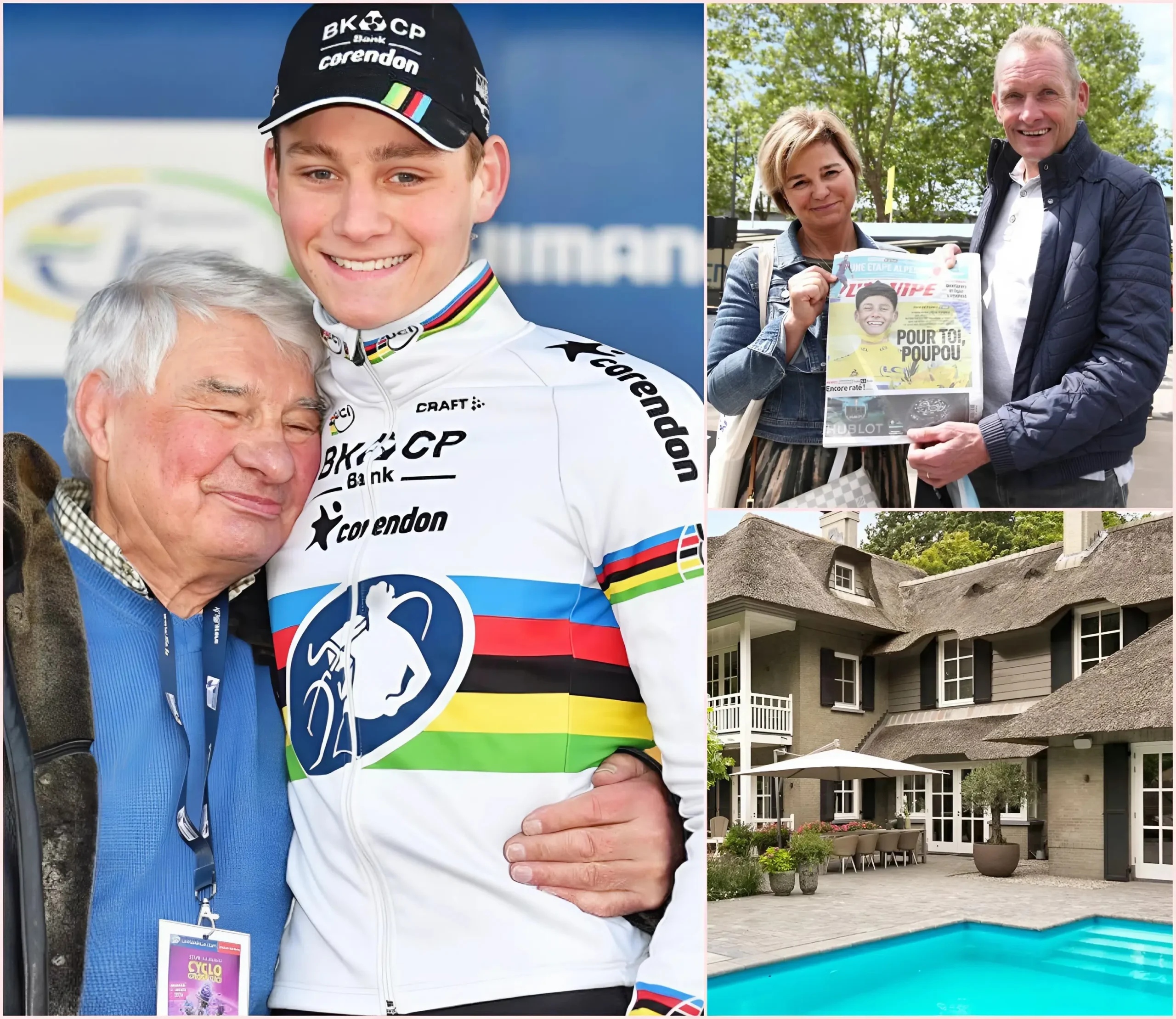 Cover Image for 30 MINUTEN GELEDEN: De jonge Nederlandse wielerster Mathieu van der Poel heeft de helft van zijn prijzengeld van dit seizoen gedoneerd om de droom van zijn ouders te vervullen