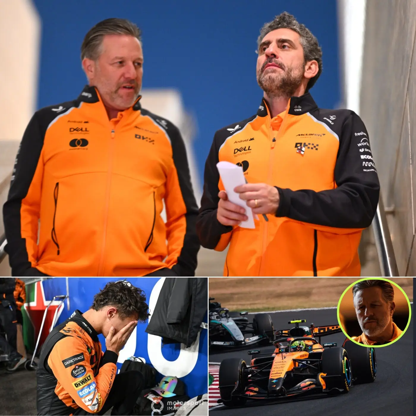 Cover Image for 🚨“WE WERE COMPLETELY WRONG TO TRUST HIM!” — McLaren Issues Ultimatum to Lando Norris After Disappointing Run, Team Loses Faith in Former Star Hope