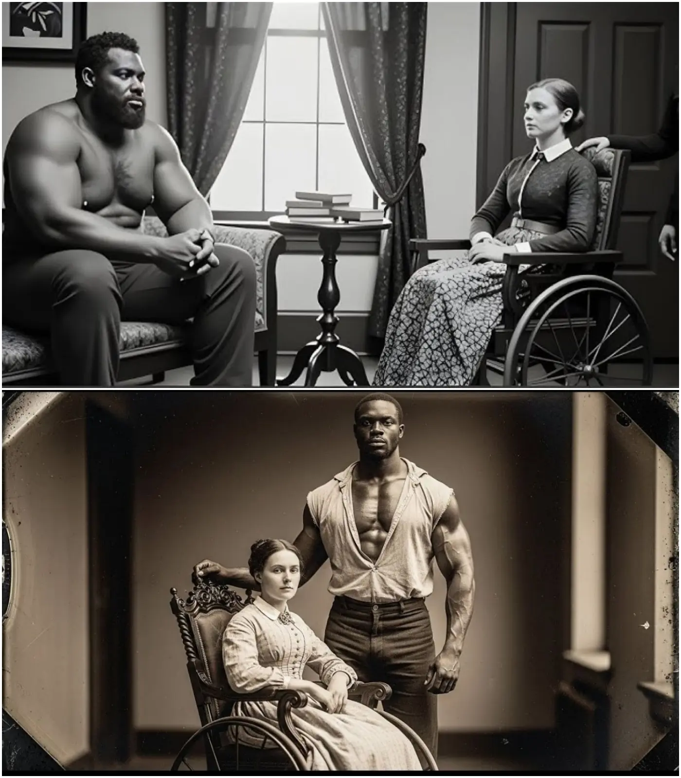 Cover Image for «سوف يعتني بك، ويوفر لك، وسيرعاك». كانت المنطق مرعبة ولا تقبل الجدل. نظرًا لعدم كونها مناسبة للزواج، قدمها والدها كزوجة لأقوى عبد، فيرجينيا، 1856.