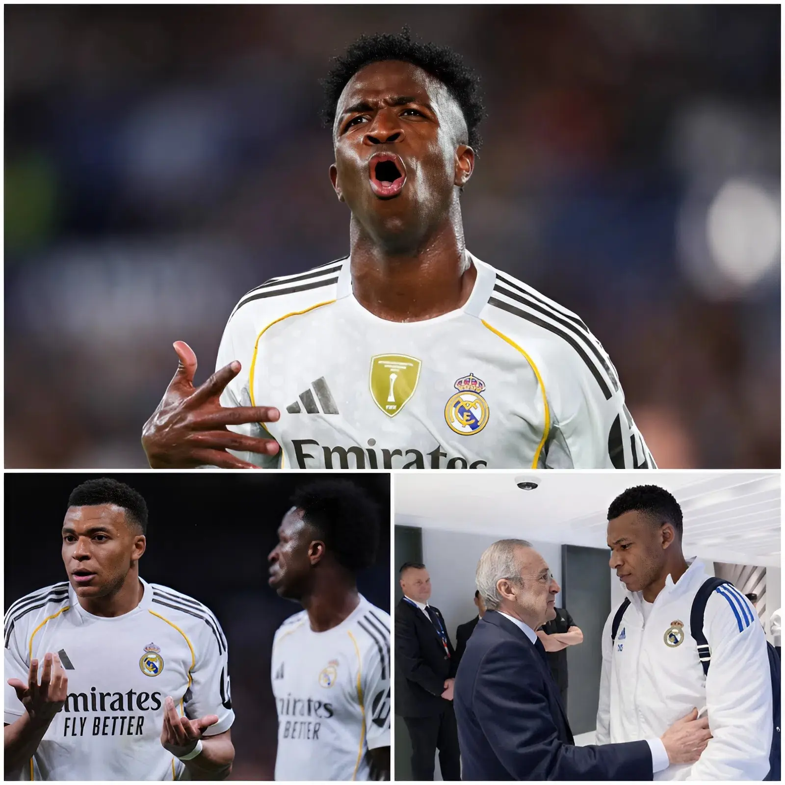 Cover Image for 🚨ÚLTIMA HORA: ¡VINÍCIUS SUPERA A MBAPPÉ! — LA SORPRENDENTE VERDAD SOBRE EL PODER EN EL VESTUARIO DEL REAL MADRID 🔥