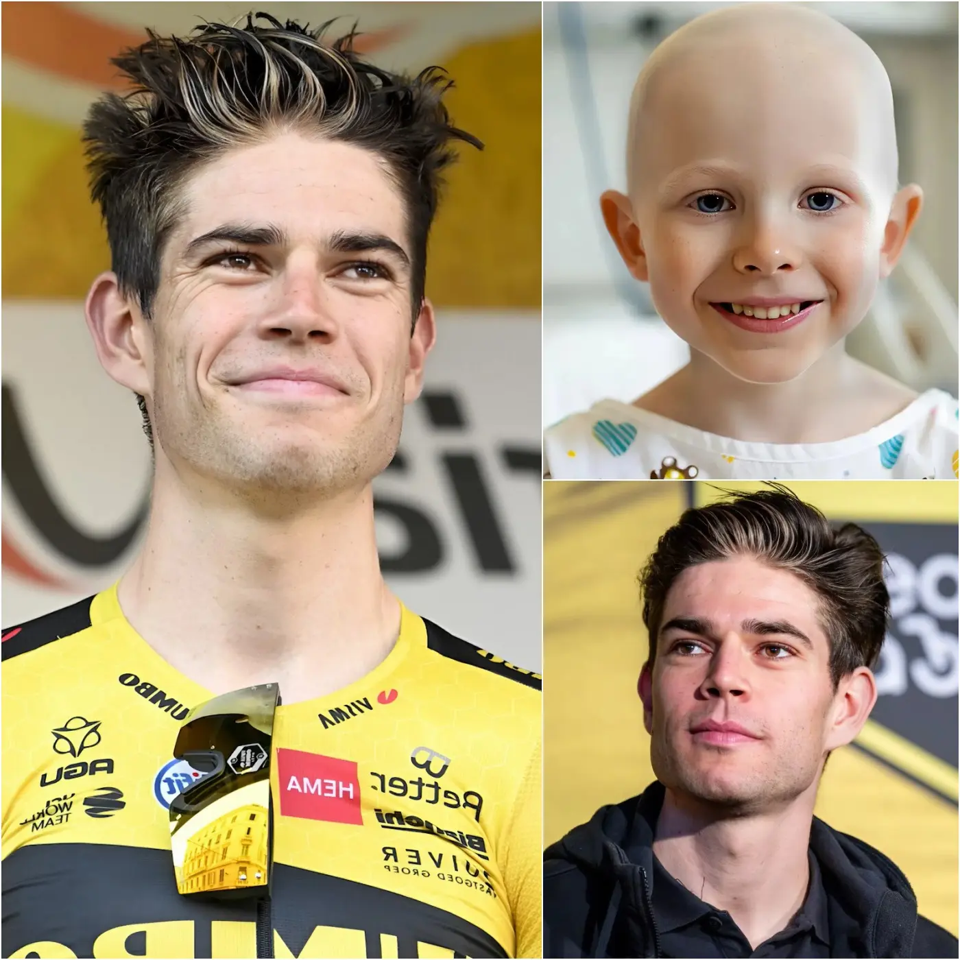 Cover Image for 🚨Een 7-jarig jongetje dat vecht tegen een kwaadaardige hersentumor onthulde zijn allerlaatste wens: praten met zijn held, Wout van Aert. Maar wat Wout van Aert deed, was geen simpele telefoontje… hij ging veel verder dan dat, en liet het hele ziekenhuis en de familie van het kind compleet sprakeloos achter. Ontdek alle details in de comments hieronder.