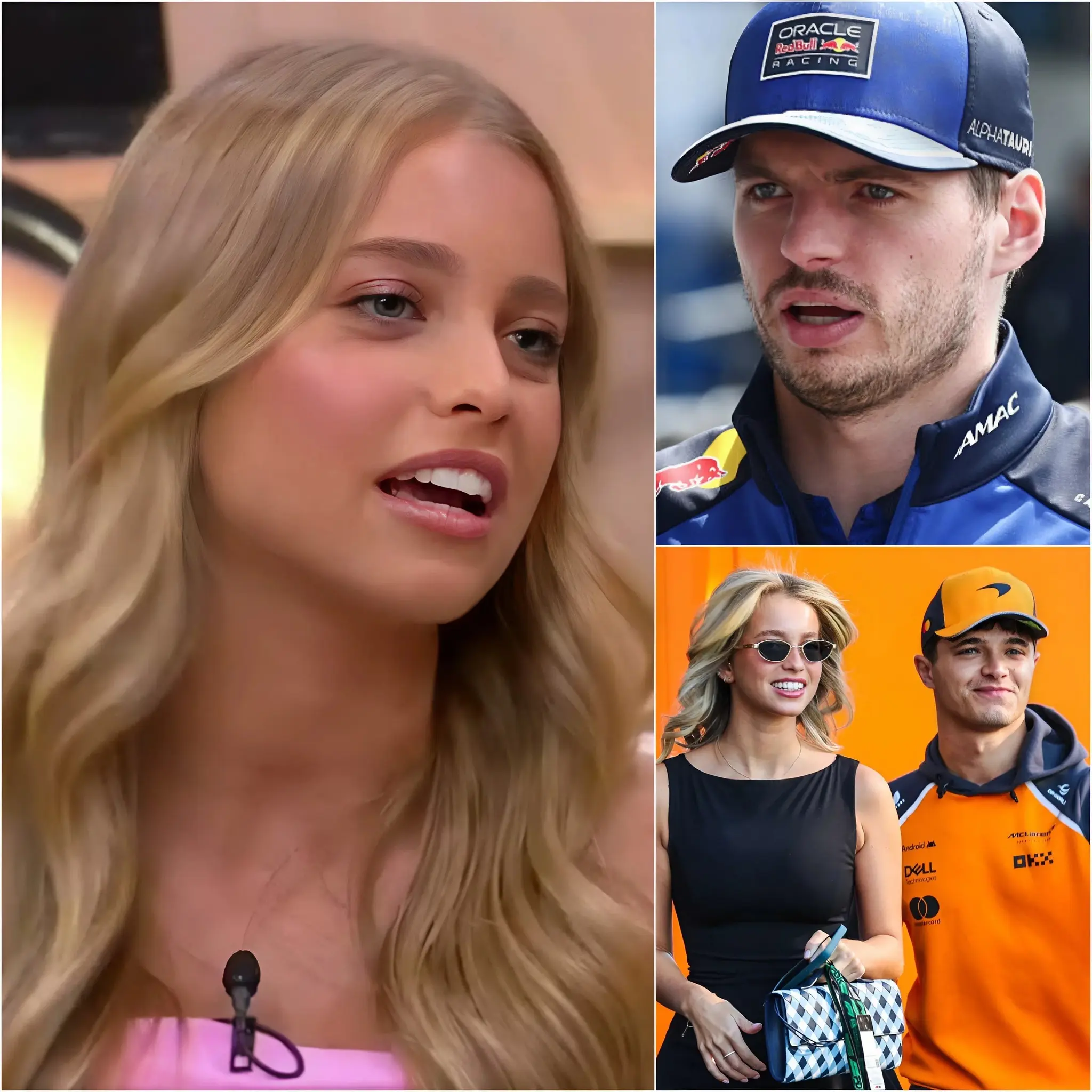 Cover Image for 🚨F1 Controversy Explodes: Lando Norris’ girlfriend, Margarida Corceiro, issued an ultimatum and mocked Max Verstappen: “He only wins thanks to LUCK and FIA’s favoritism.” Margarida Corceiro also claimed that if Norris raced in the same era as Verstappen, he would never be hailed as a legend.