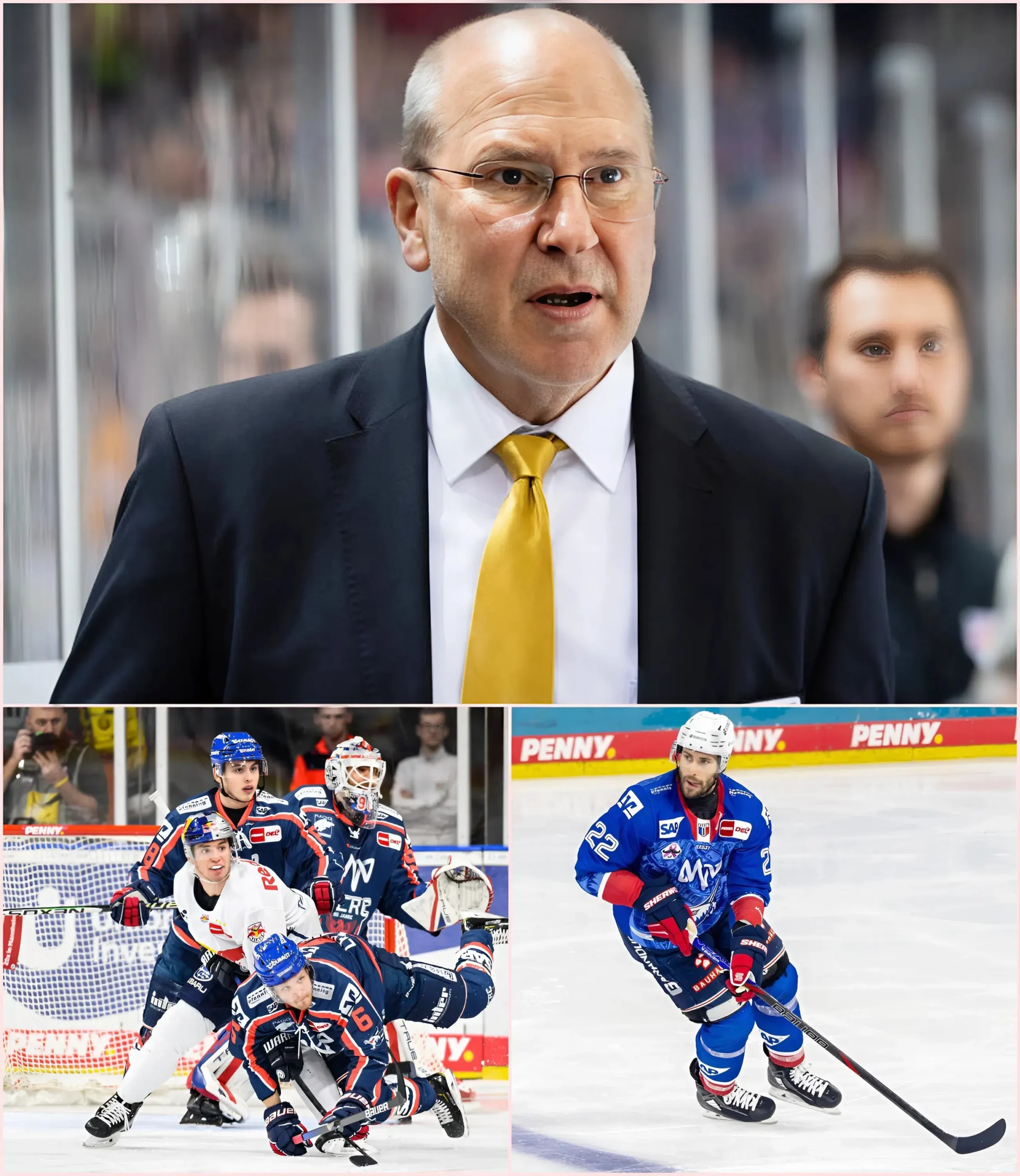 Cover Image for Eilmeldung: „Sie sind zu schwach und zu langsam“, erklärte Münchens Cheftrainer Don Jackson nach dem Spiel unmissverständlich. Er kritisierte wiederholt die Spieler und die Taktik der Adler Mannheim