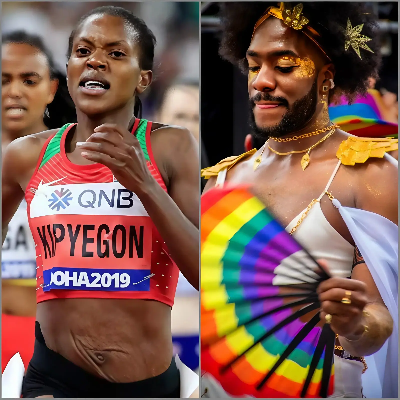 Cover Image for JUST 5 MINUTES AGO 🔥 The world of athletics was thrown into turmoil as Faith Kipyegon sparked major controversy by announcing that she will not take part in any sporting events that incorporate social messages during the 2026 season, emphasizing that sport should focus on pure performance, discipline, and competition — not politics or external movements.