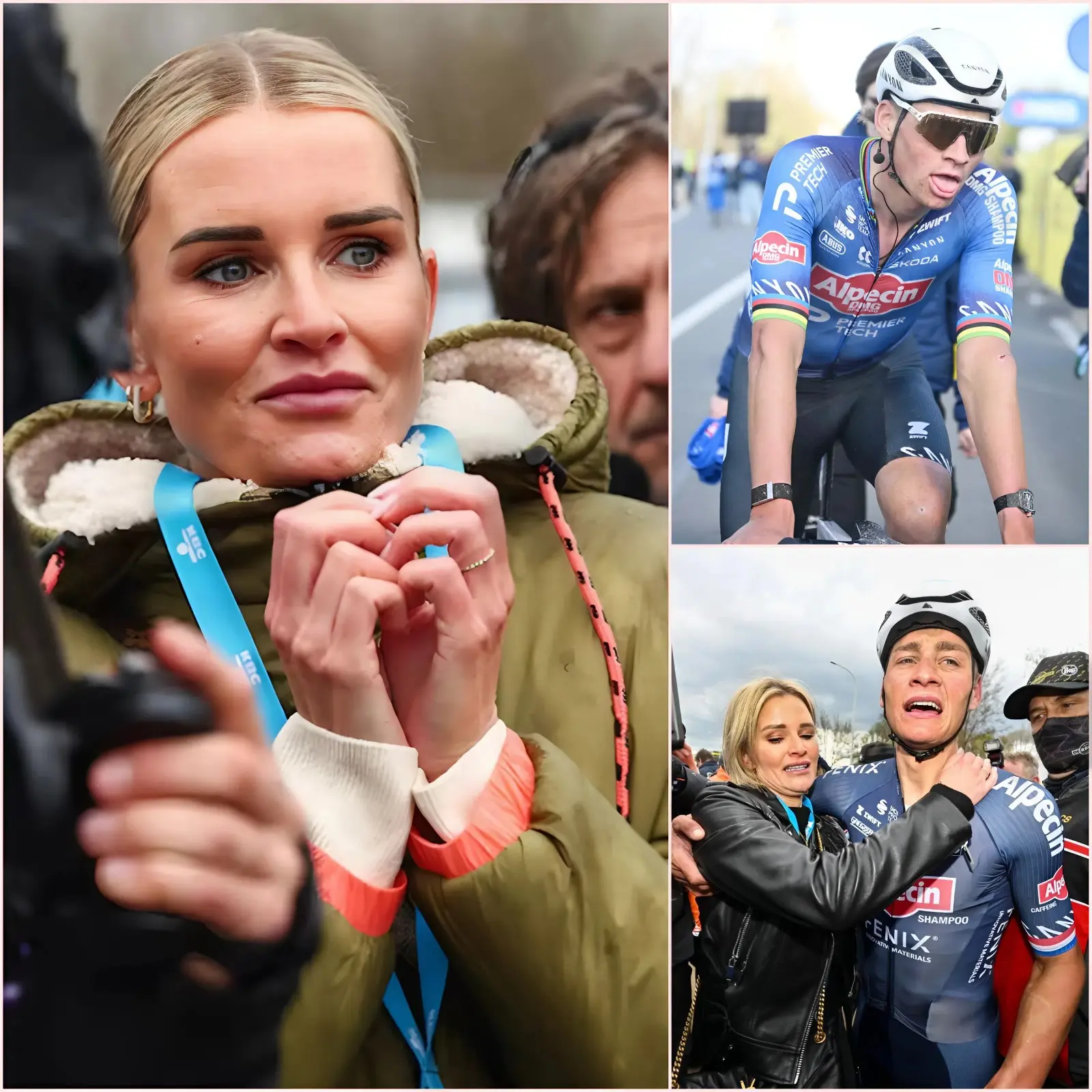 Cover Image for 30 MINUTEN GELEDEN: De vriendin van Mathieu van der Poel kon zich niet langer inhouden en nam het voor hem op nadat hij zware kritiek te verduren kreeg tijdens Parijs-Roubaix 2026