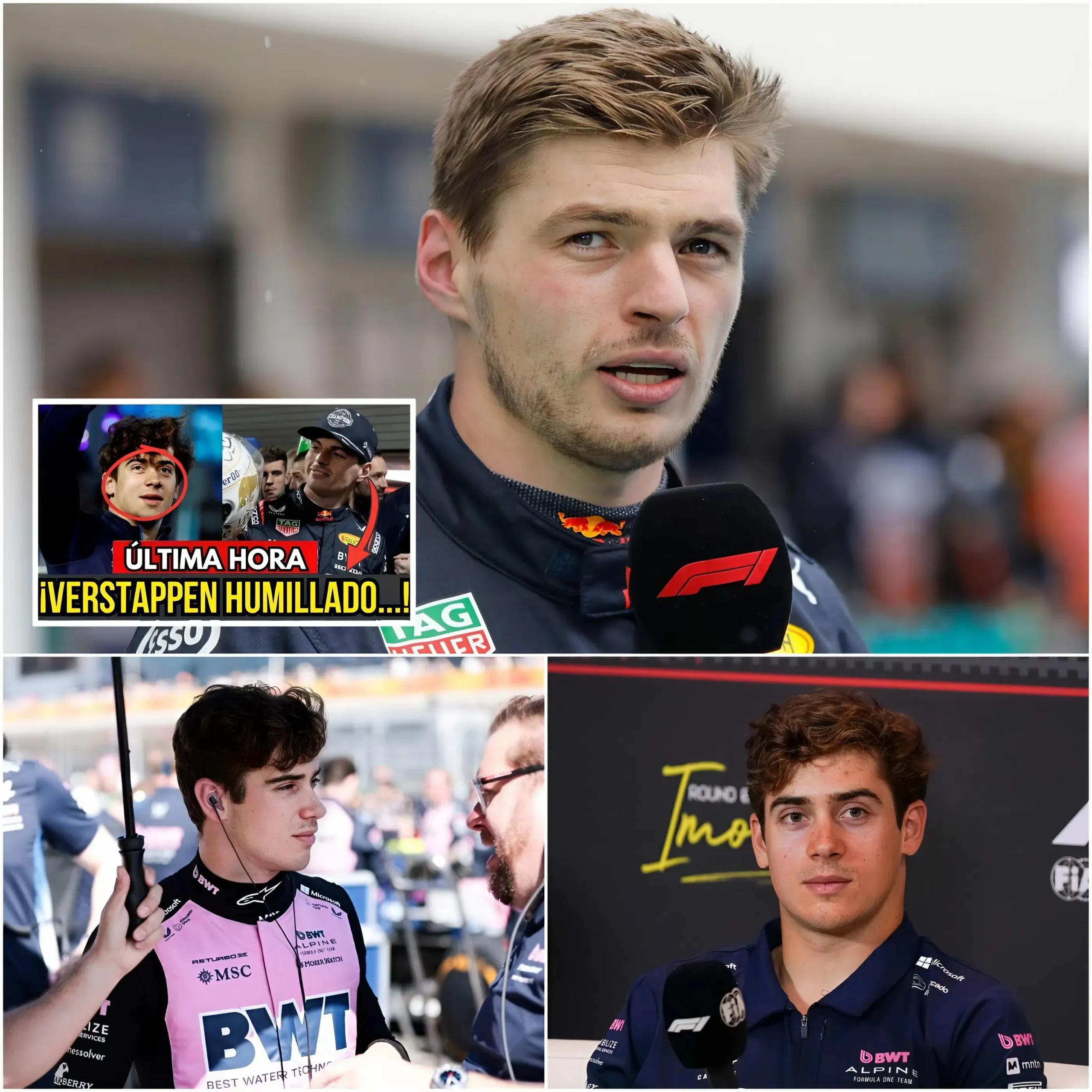 Cover Image for 🚨 VERSTAPPEN SE RINDE ANTE COLAPINTO ES EL ÚNICO AL QUE LE TENGO RESPETO 🇦🇷