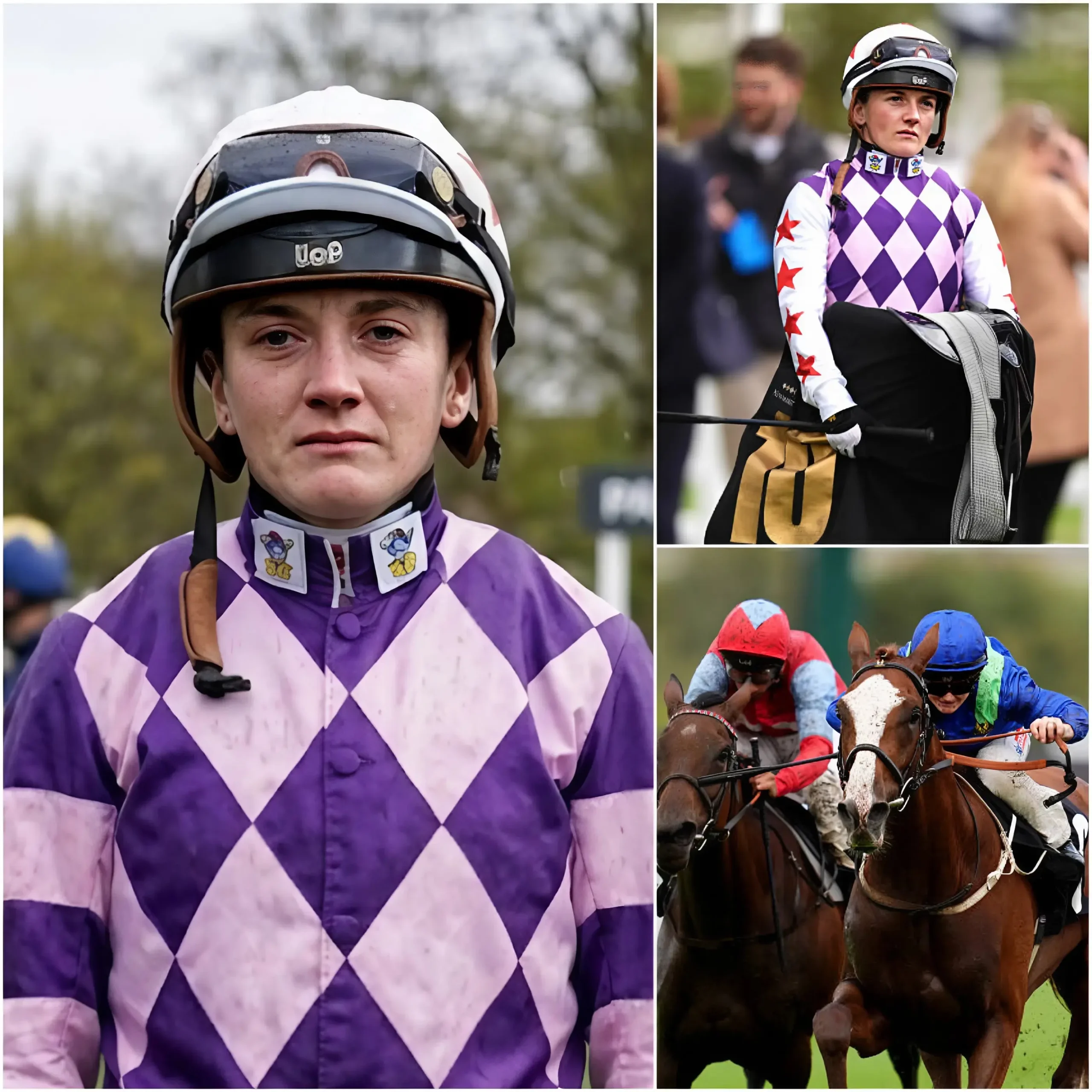 Cover Image for 😢 “I can’t hide it anymore…” – Hollie Doyle breaks down over pressure and scrutiny, then suddenly turns cold, leaving the racecourse stunned 👇👇