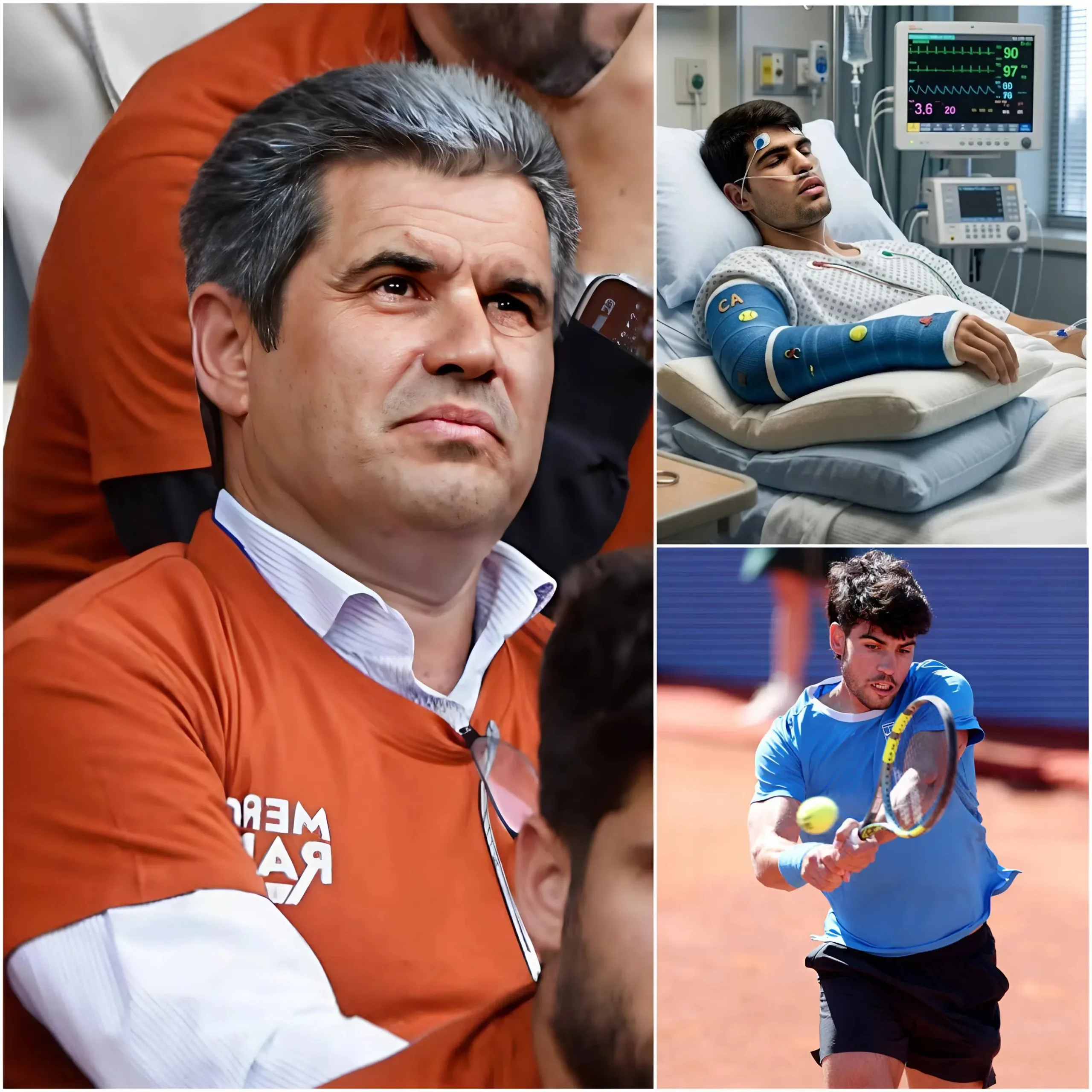 Cover Image for 🚨 “ALERTA” circula un rumor no confirmado sobre el estado de salud de Carlos Alcaraz y declaraciones atribuidas a su padre; no existe confirmación oficial al respecto.