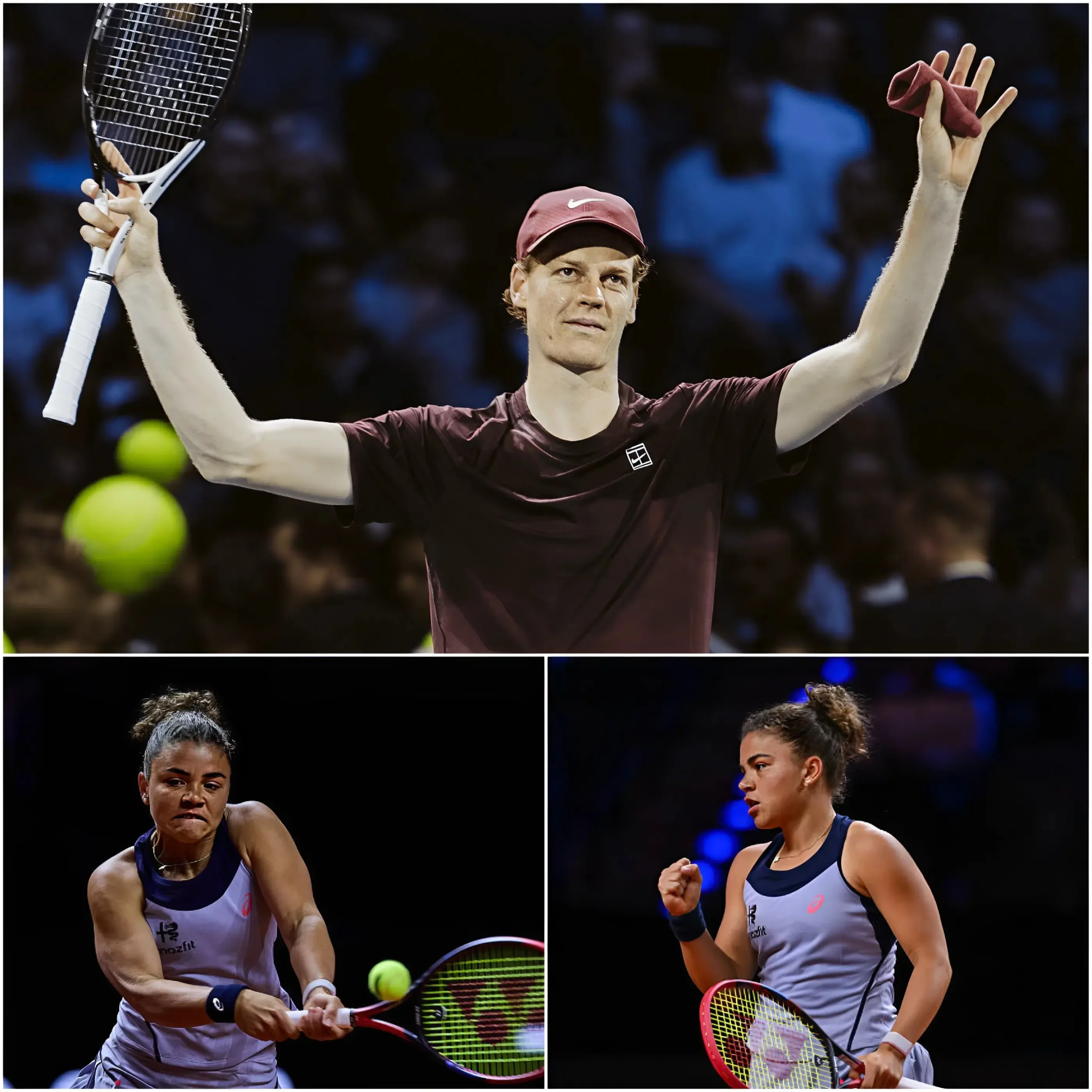 Cover Image for 🇮🇹❤️ Shock dopo lo Stuttgart Open 🔥: Jannik Sinner, il numero uno del tennis italiano, ha inviato un messaggio profondamente emotivo a Jasmine Paolini dopo la sua dolorosa sconfitta, elogiando il suo spirito di lotta, la sua straordinaria resilienza e la capacità di non arrendersi mai nonostante la pressione feroce del torneo, lasciando il mondo del tennis in un silenzio quasi irreale.