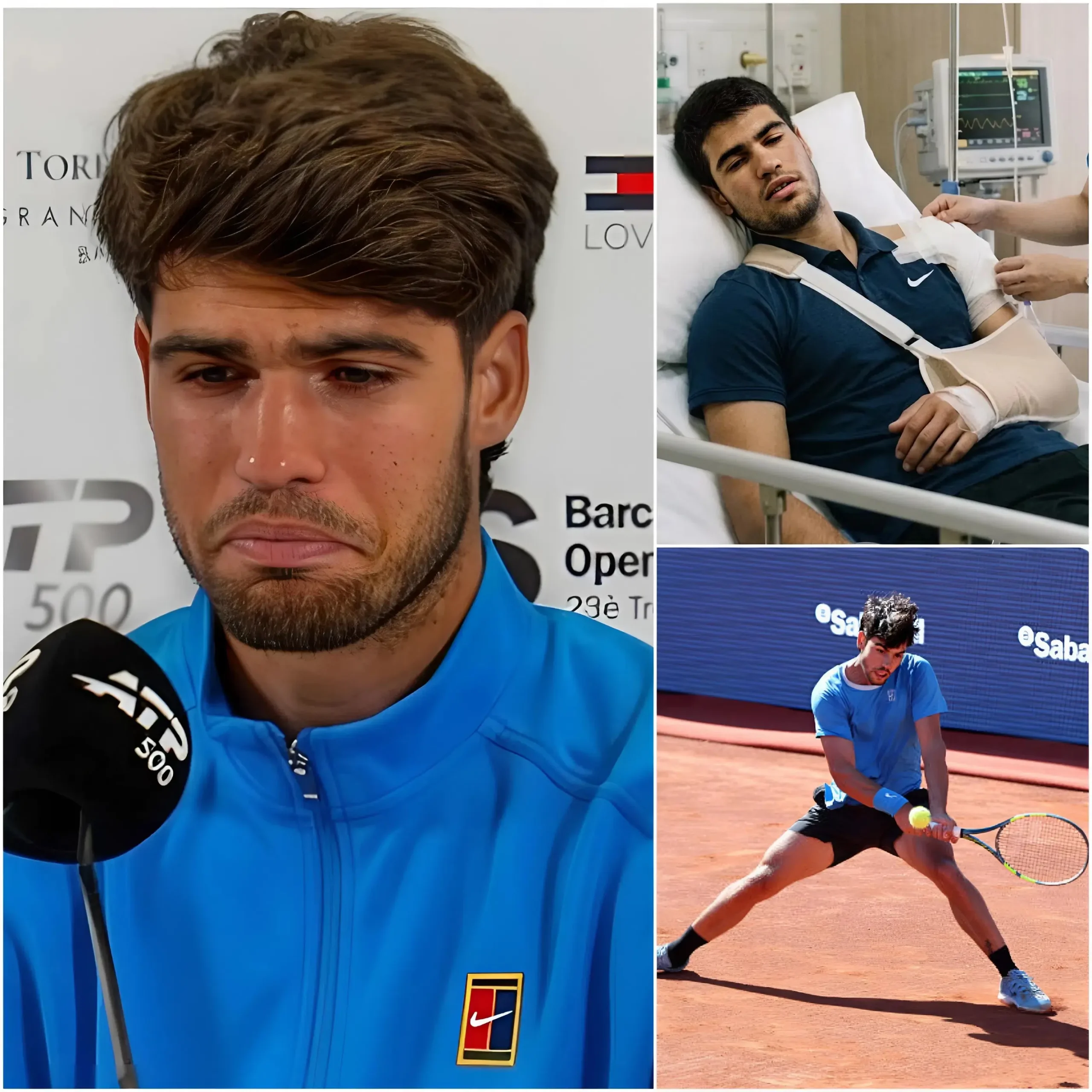 Cover Image for 🚨 “ALCARAZ SE RETIRA DEL MADRID MASTERS POR LESIÓN Y GENERA INCERTIDUMBRE”