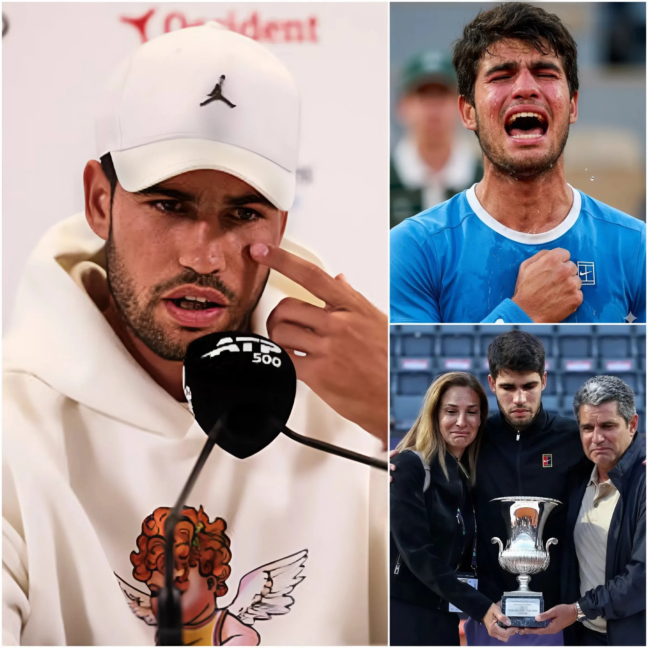 Cover Image for 🚨Impacto: Alcaraz suplica “no toquen a mi familia” tras retirarse del Madrid Open 2026