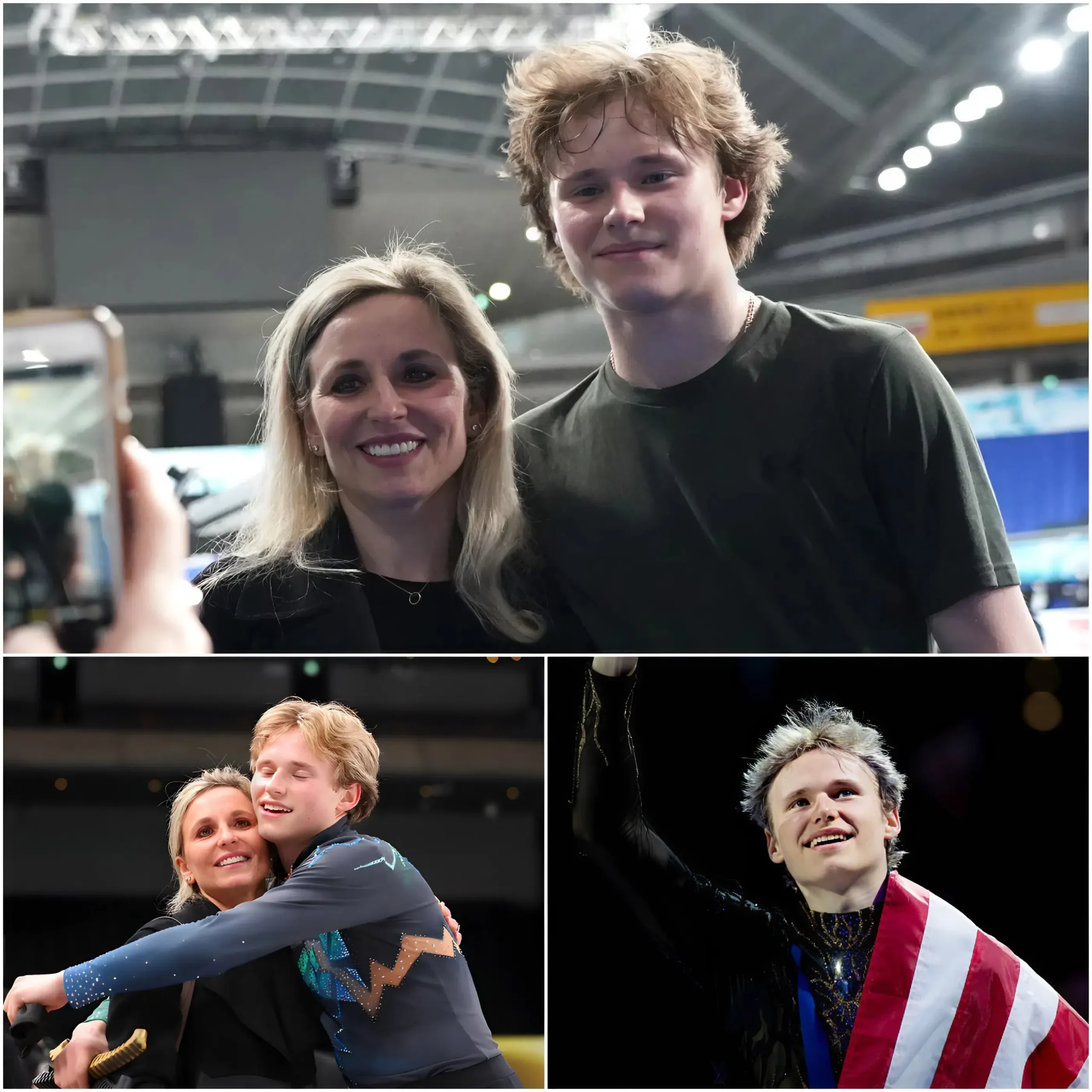 Cover Image for 🚨 “The moment I saw my son step onto the ice with that look in his eyes… I knew there is nothing more precious than the dream he is chasing” — the mother of Ilia Malinin speaks out for the first time after the historic moment at the World Figure Skating Championships 2026