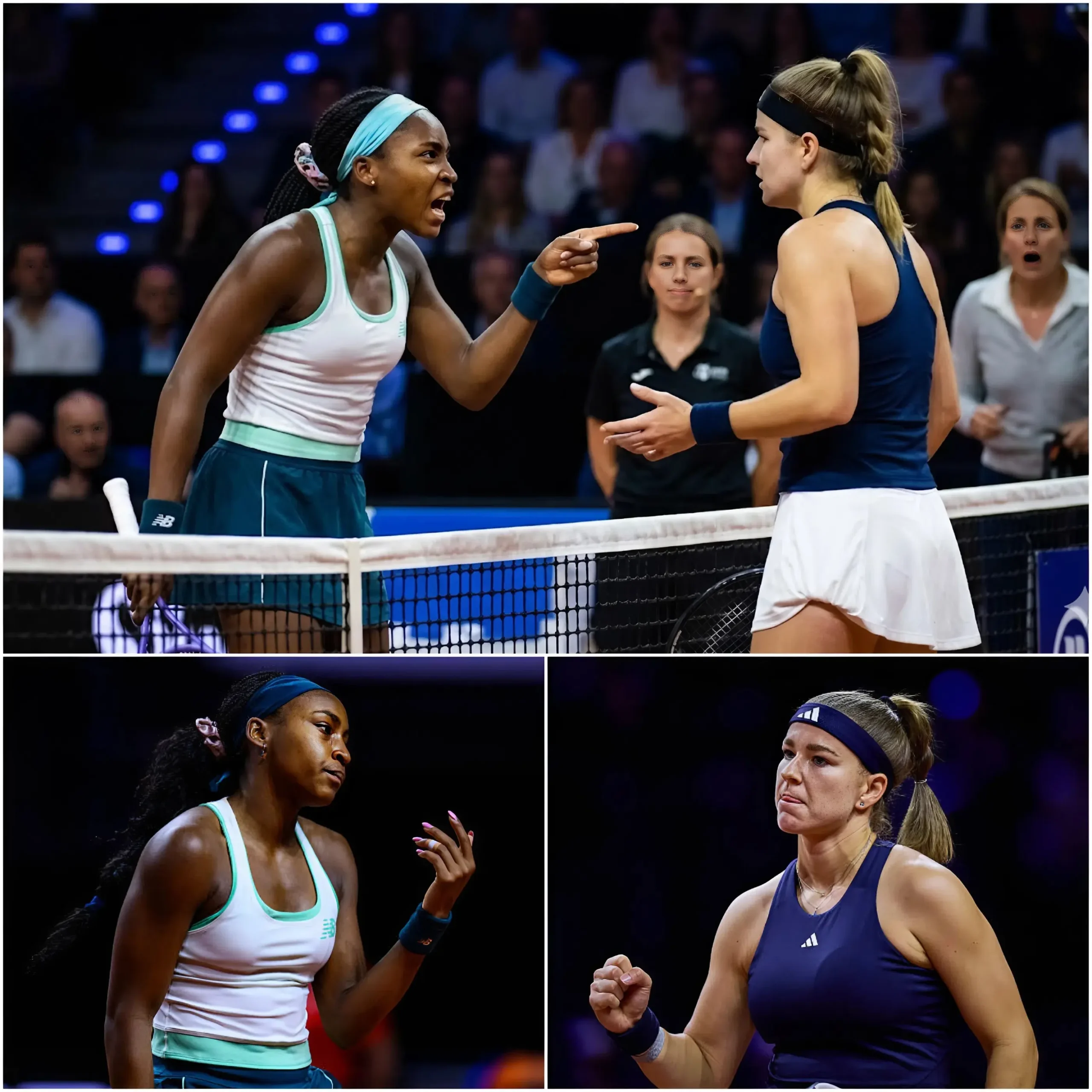 Cover Image for 🚨 “She’s a Cheater!” — Gauff Confronts Muchová Over Alleged Illegal Tech at Stuttgart Open