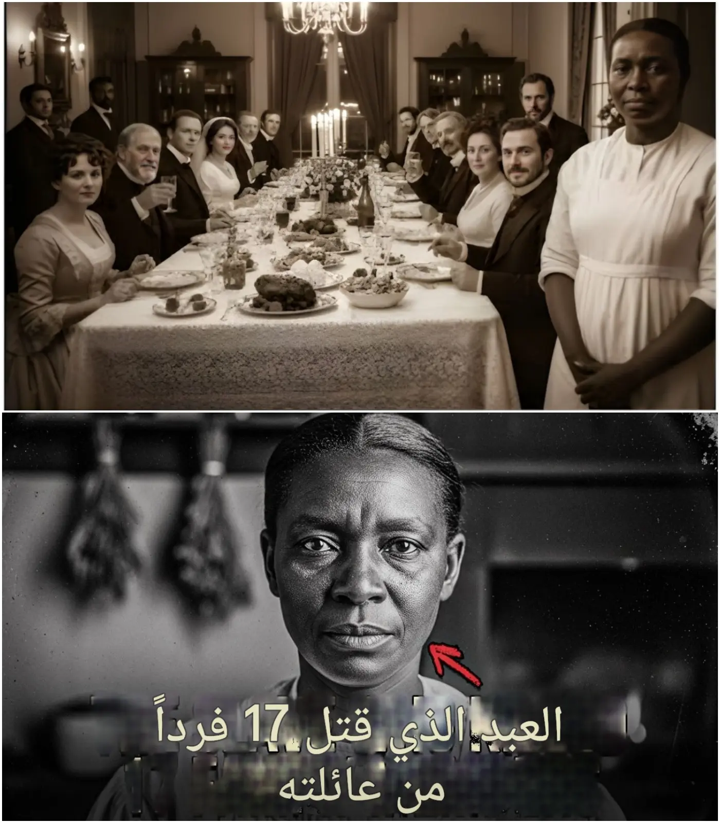 Cover Image for 🚨 الطاهية المستعبدة التي سمّمت عائلة كاملة يوم الزفاف: انتقام حلو ومرعب