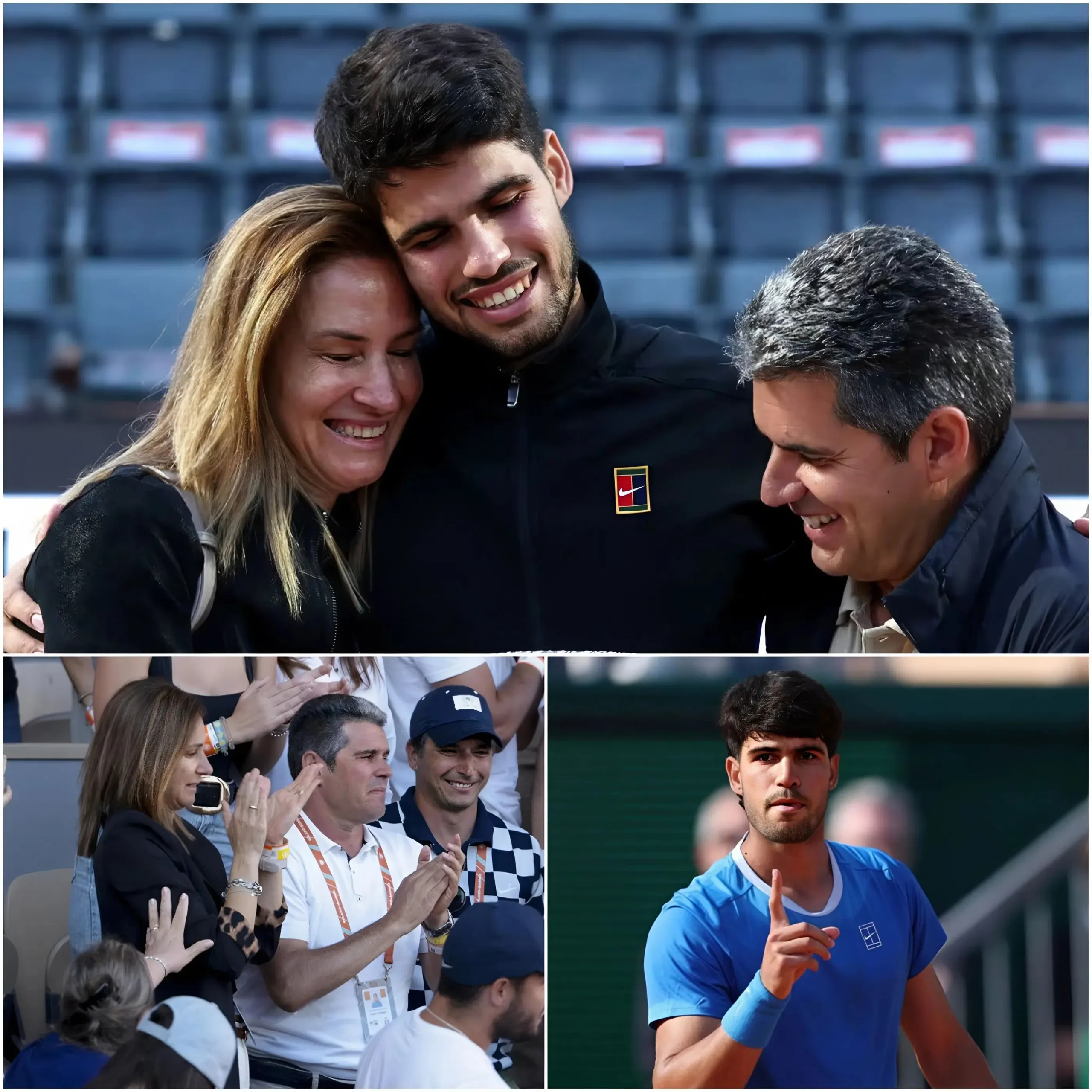 Cover Image for NOTICIA EMOTIVA: A pesar de estar luchando contra una lesión en la muñeca, Carlos Alcaraz ha conmovido al mundo del tenis con un gesto silencioso pero profundamente significativo. El joven español destinó una gran parte de su premio en Montecarlo 2026 para cumplir el sueño pendiente de su madre.