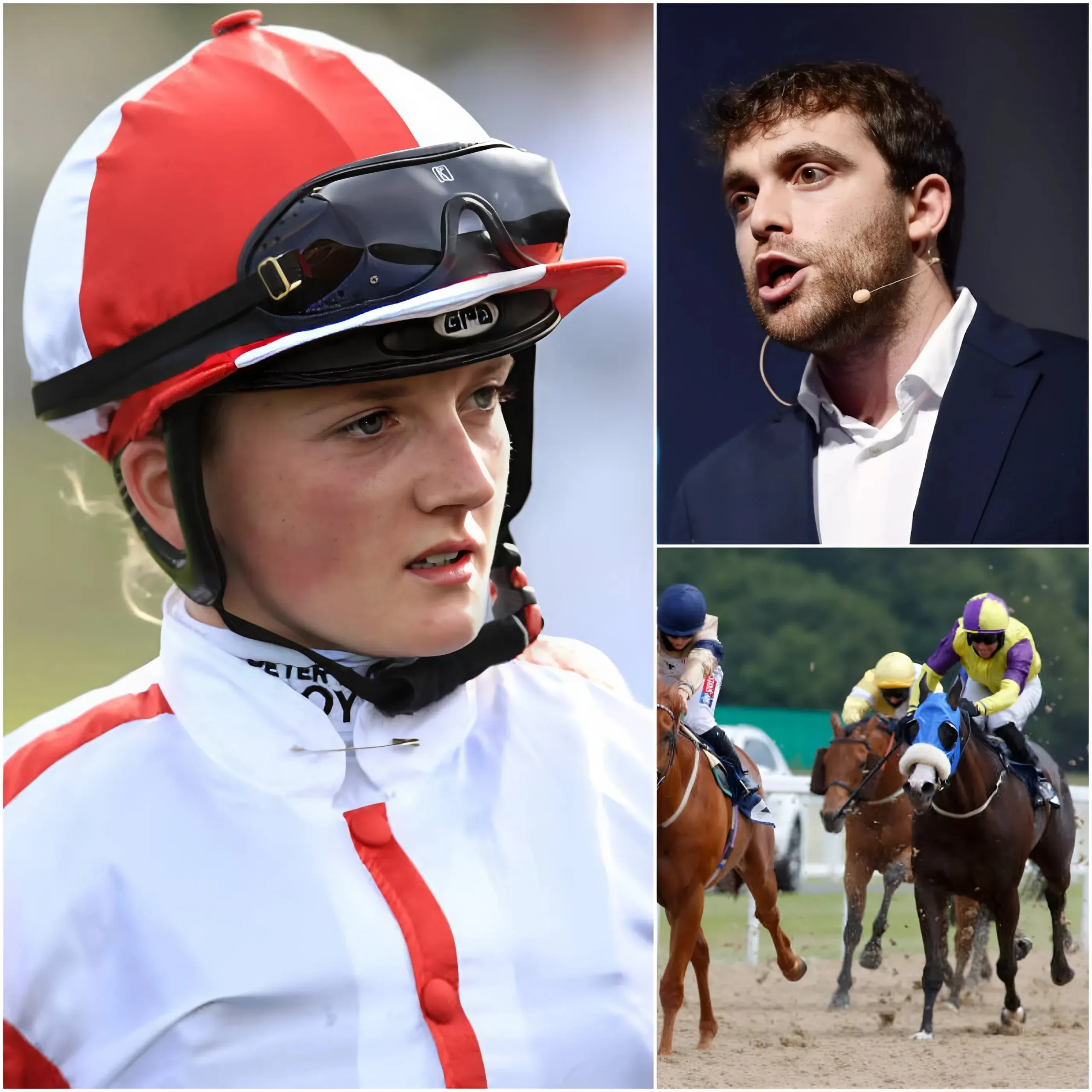 Cover Image for 🚨 LIVE TV ERUPTION: Hollie Doyle confronts Fabrizio Romano over alleged false injury claims, triggering studio shock, sponsor withdrawals, and major horse racing scandal fallout rumors 👇
