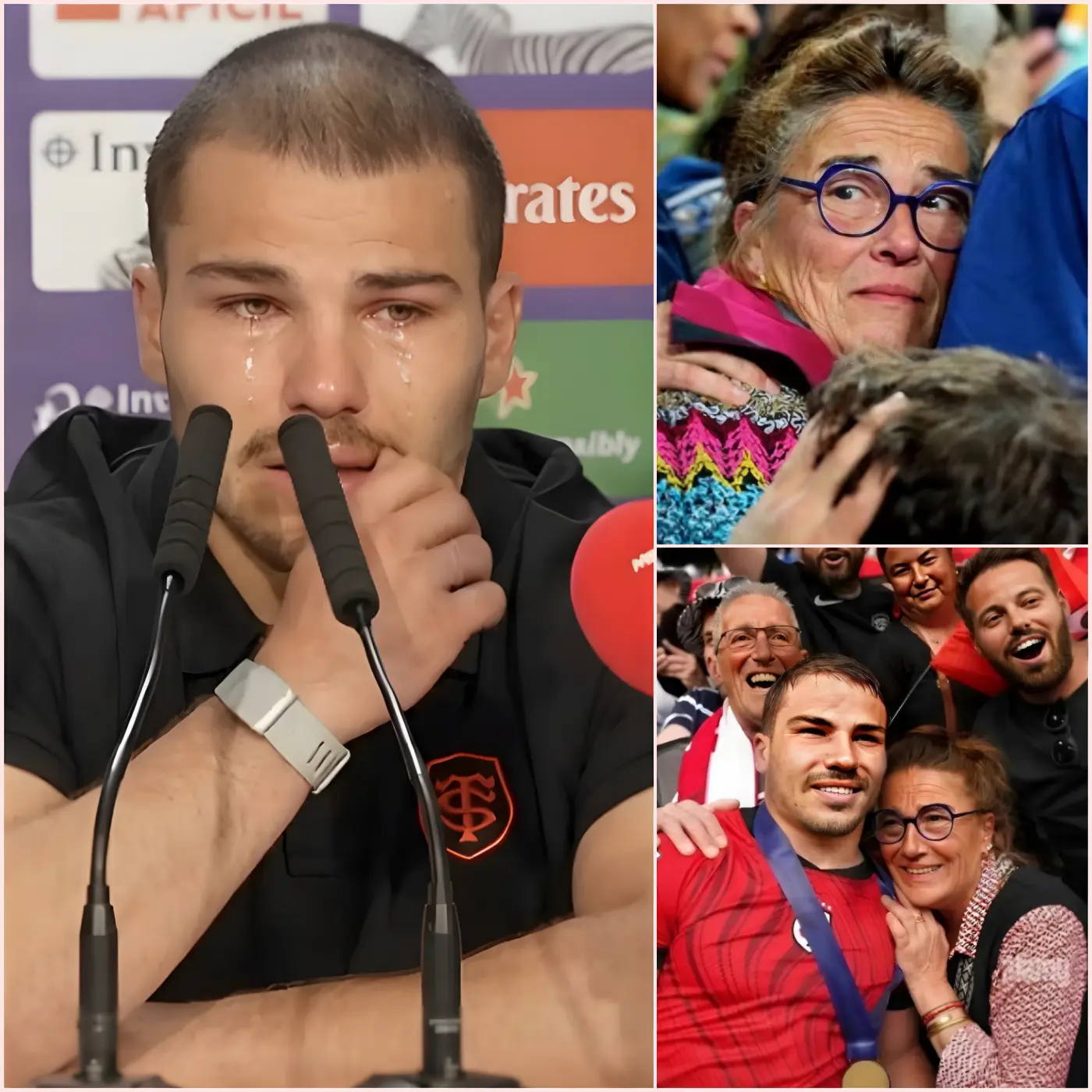 Cover Image for DERNIÈRES NOUVELLES 😢💔 IL Y A 30 MINUTES À LANNEMEZAN, FRANCE – Antoine Dupont s’est exprimé au sujet de sa mère, Marie-Pierre Dupont, âgée de 61 ans, suite aux informations faisant état de son état critique. Après plusieurs jours d’attente angoissante, Antoine Dupont vient de confirmer qu’elle est actuellement confrontée à de graves complications…👇