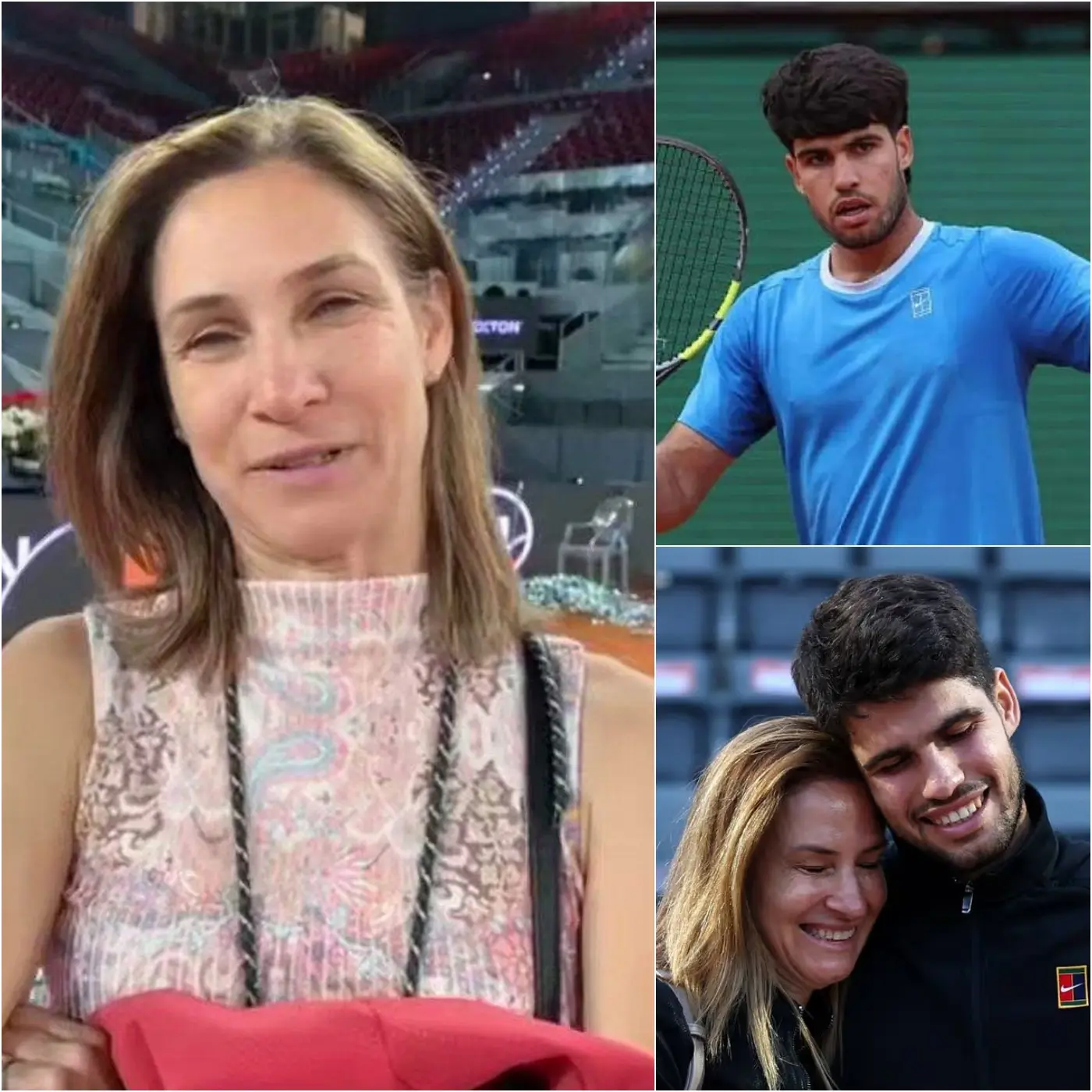 Cover Image for Immediately After His Defeat In Monte-Carlo, Carlos Alcaraz’s Mother Unexpectedly Revealed A Secret Kept For 15 Years, Stunning And Bringing Millions Of Fans To Tears.