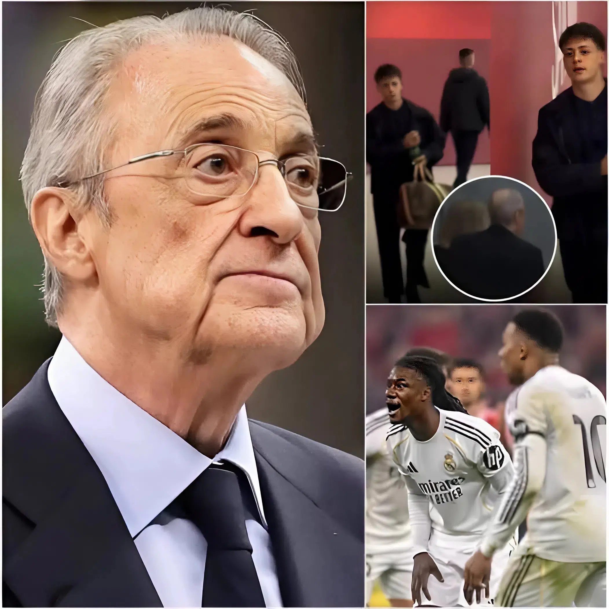 Cover Image for 🚨 «BU, SERÁ LA ÚLTIMA VEZ QUE JUEGUES PARA EL REAL MADRID» Florentino Pérez ha tomado una decisión drástica y definitiva.