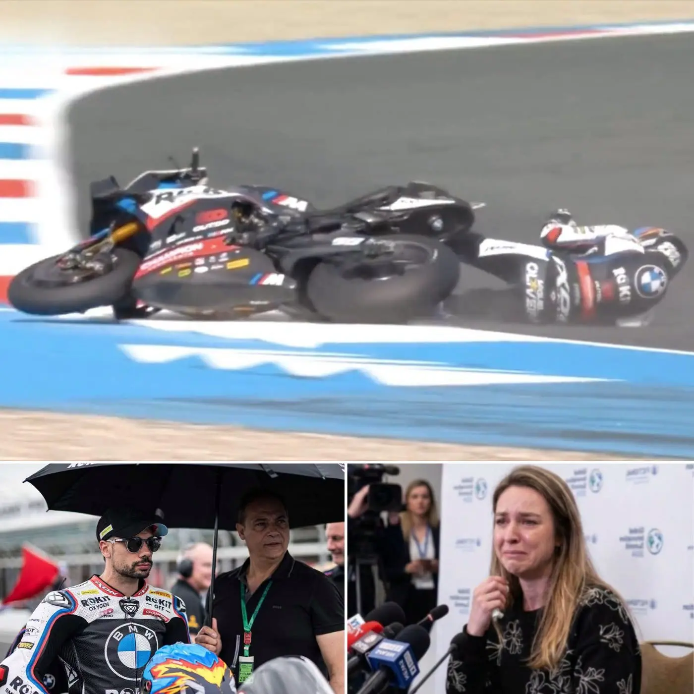 Cover Image for 🚨DU CONTRÔLE AU CHAOS… — Miguel Oliveira s’effondre en fin de première session à 12 minutes de la fin, laissant les fans perplexes.