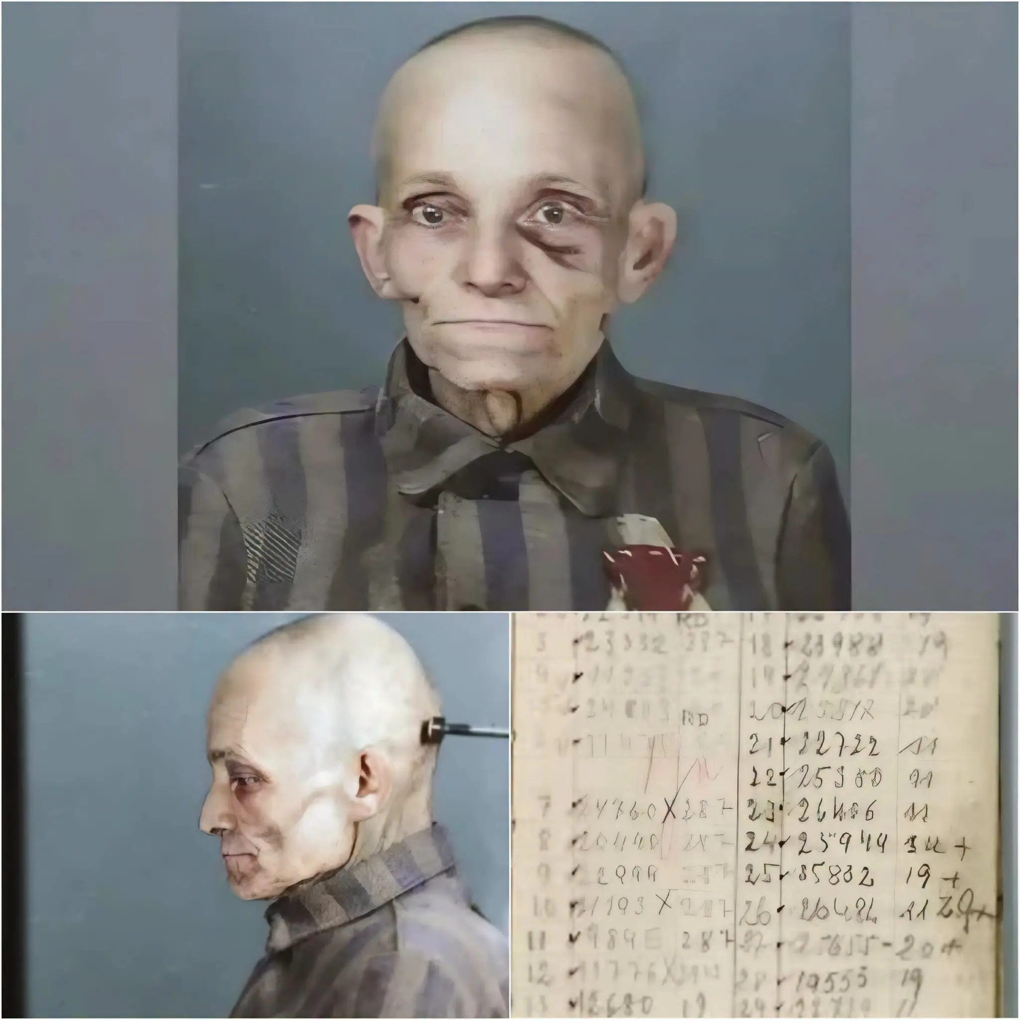 Cover Image for 🚨EL ROSTRO MÁS PERTURBADOR DE AUSCHWITZ: Un anciano que apenas logró sobrevivir cinco días dejó tras de sí una mirada que parece haber cruzado el tiempo, imposible de borrar de la memoria. En sus ojos se concentraba una expresión dura