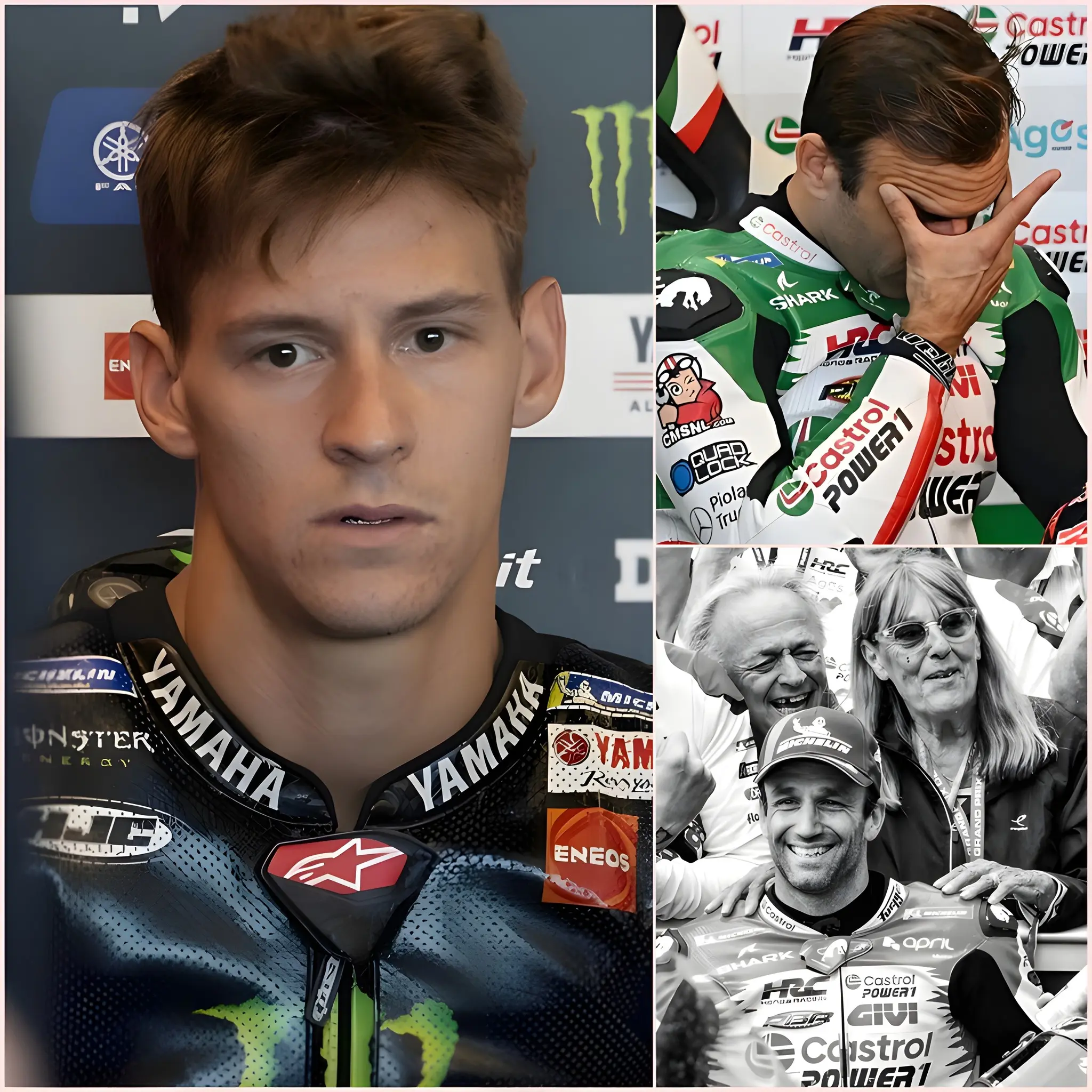 Cover Image for 💔”C’EST VRAIMENT TRISTE, IL NE MÉRITE PAS DE DEVOIR ENDURER DE TELLES CHOSES” Fabio Quartararo a rompu le silence avec un message poignant à Johann Zarco, partageant cinq mots chargés de sens alors que la famille du pilote français de motocross de 35 ans faisait une annonce urgente et déchirante aux fans : sa mère est actuellement…👇