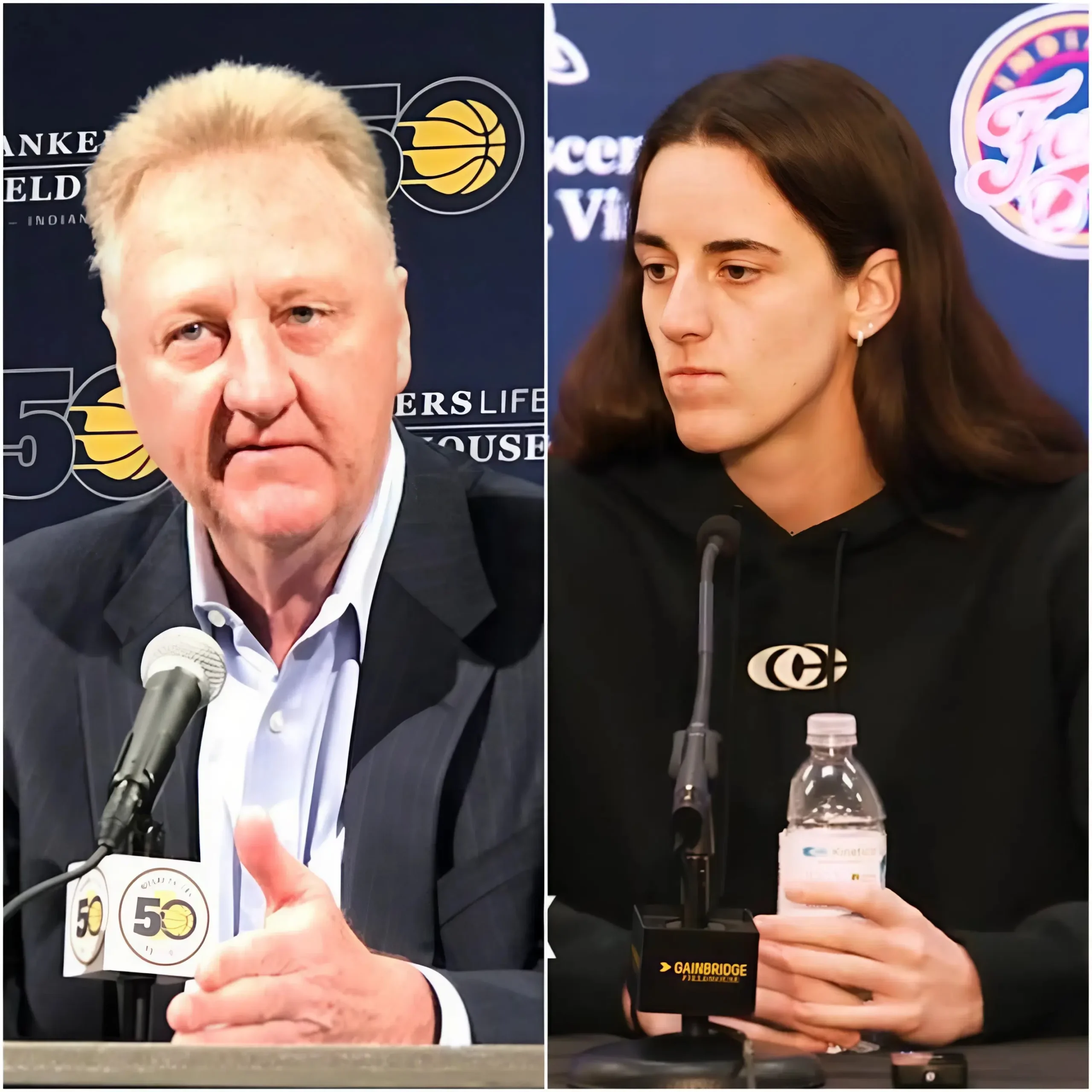 Cover Image for 💥 Tickets priced at $200 sell out instantly, arenas erupting into chaos, and a furious group of veteran players turning their frustration directly on Caitlin Clark—right in the middle of the backlash storm, NBA legend Larry Bird suddenly steps in with a message that shakes the entire WNBA: “Stop asking for permission.