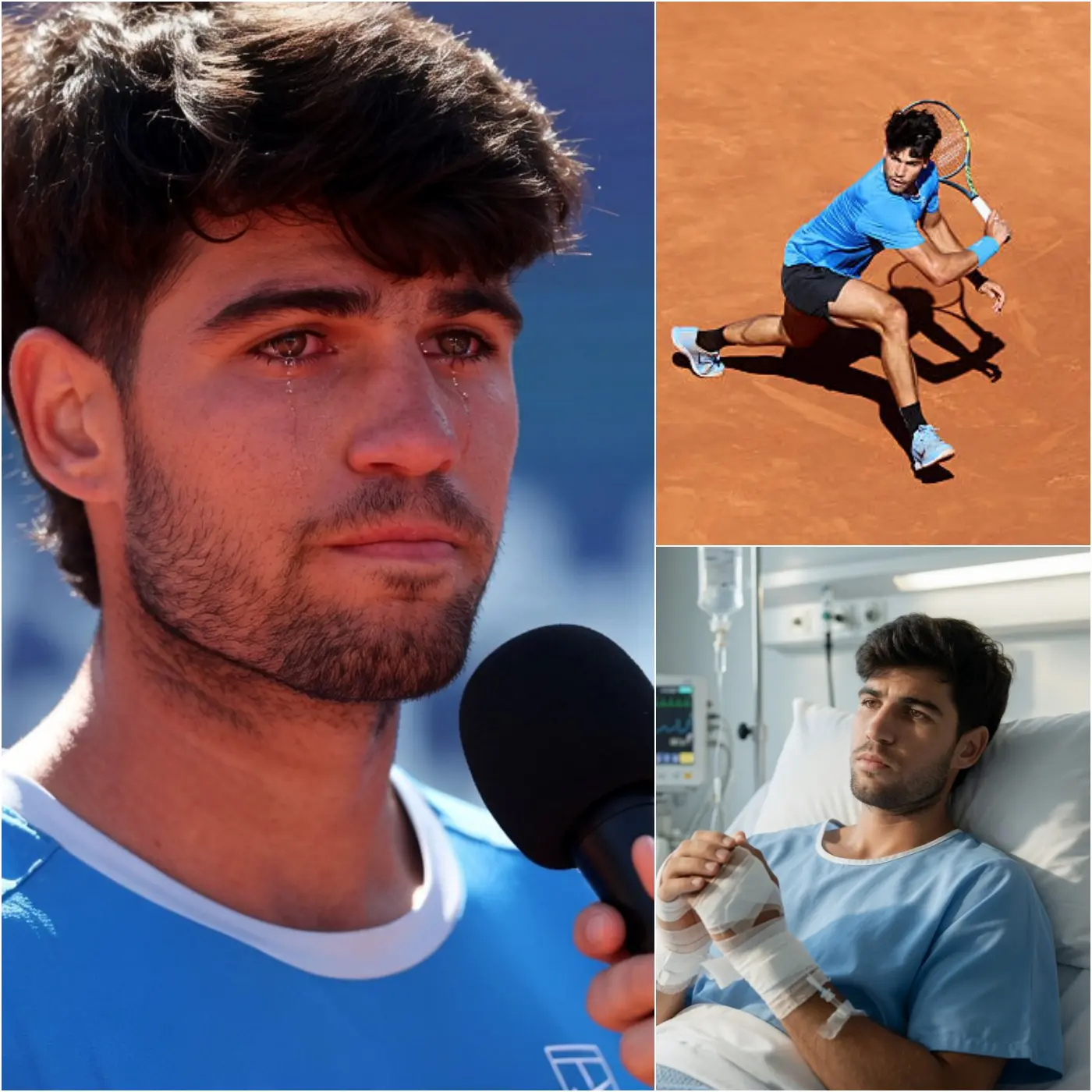 Cover Image for It’s no longer a secret: Carlos Alcaraz has finally confirmed the battle against illness he’s been silently battling. After years of speculation, the truth has now been revealed — and it’s far more serious and personal than many imagined. This revelation has shocked many around the world and has led to his recent silence being viewed in a more profound emotional light.