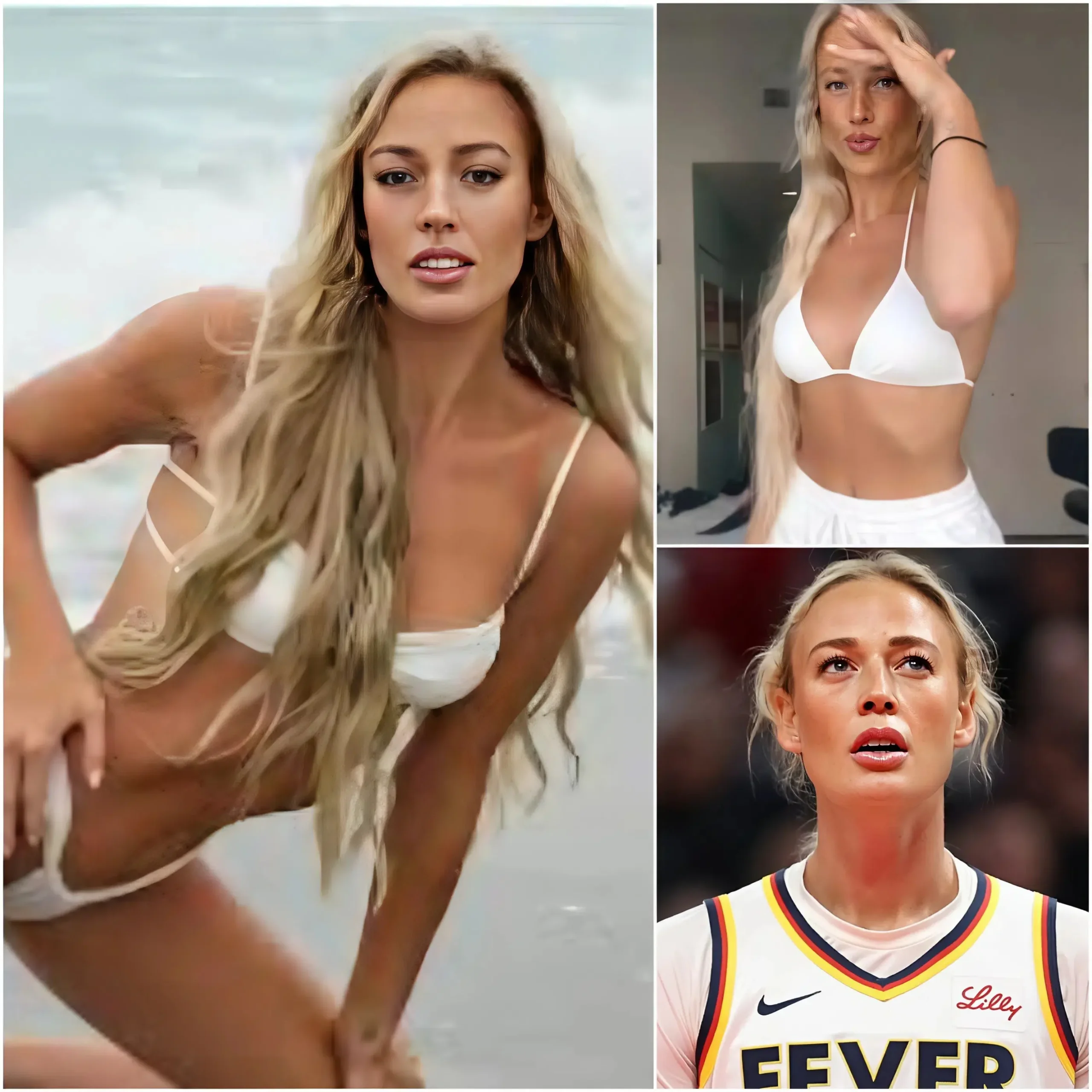 Cover Image for 🔥 “White bikini” photos ignite a viral storm: Sophie Cunningham suddenly becomes the center of global controversy—images spreading at lightning speed split fans into fierce camps, with some convinced they’re real and others calling it an elaborate hoax.