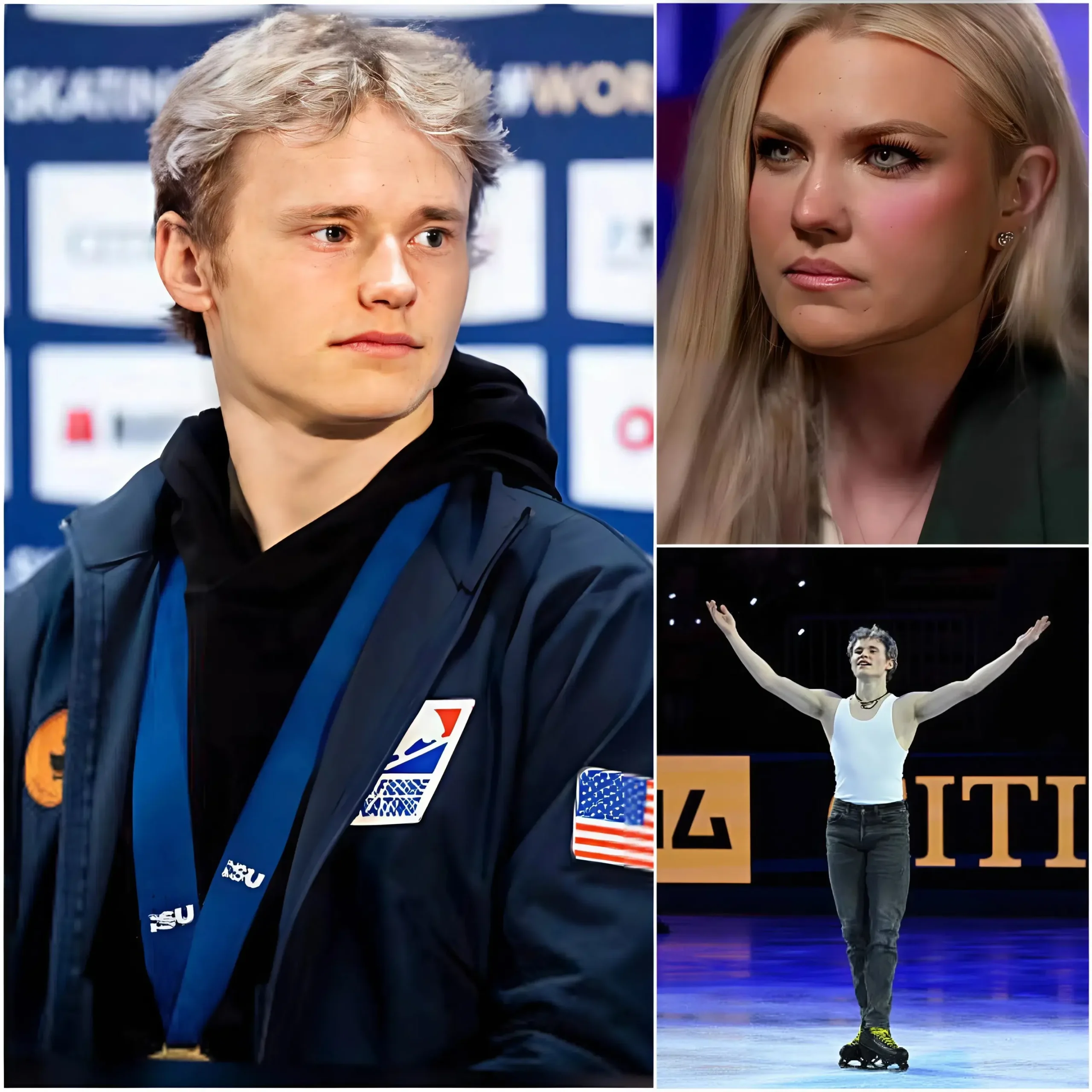 Cover Image for 🚨 HOT NEWS: Erika Kirk mocks Ilia Malinin on stage—“Sit down, you 21-year-old kid!”—but his calm, powerful response flips the entire hall into stunned silence and a standing ovation.