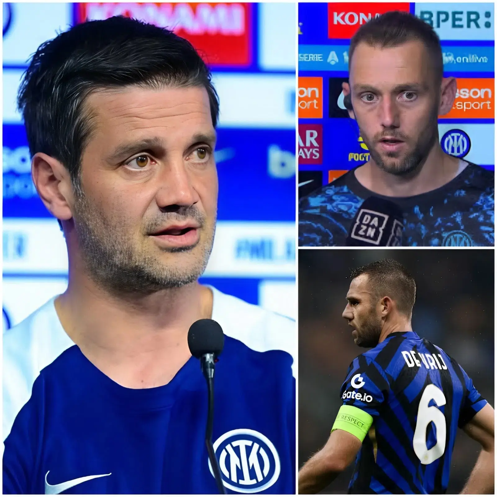 Cover Image for 🚨 BREAKING NEWS: La dirigenza dell’Inter Milan ha appena compiuto un passo deciso per blindare il “pilastro” Stefan de Vrij. Un’offerta di rinnovo contrattuale a breve termine, corredata di condizioni economiche studiate nei minimi dettagli, è stata ufficialmente recapitata al difensore olandese.