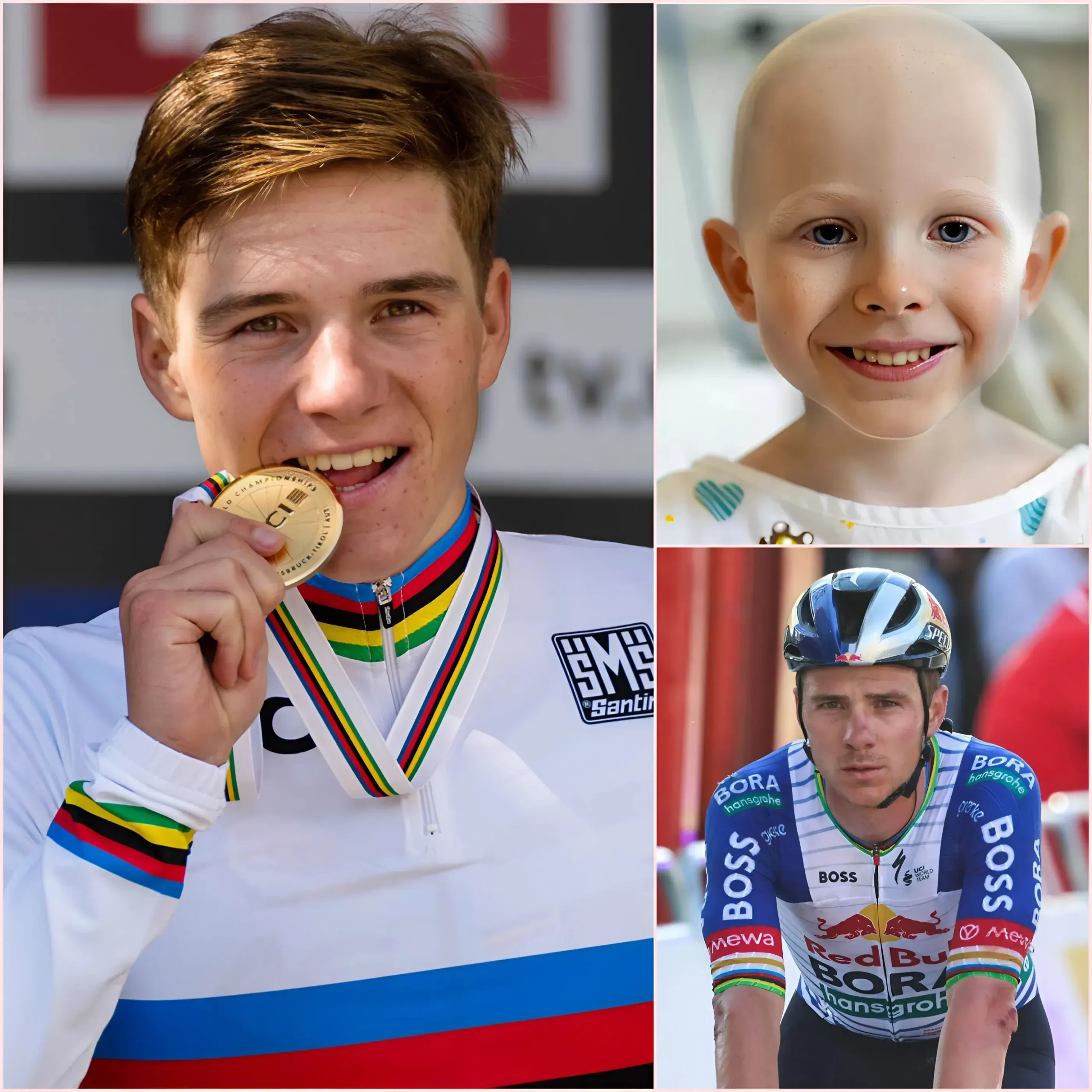 Cover Image for 🚨 Een 7-jarig jongetje dat vecht tegen een kwaadaardige hersentumor heeft zijn laatste wens onthuld: praten met zijn held, Remco Evenepoel. Maar wat Remco Evenepoel deed, was meer dan alleen een telefoontje… hij deed veel meer, waardoor het hele ziekenhuis en de familie van de jongen compleet verbijsterd achterbleven. Ontdek alle details in de reacties hieronder.