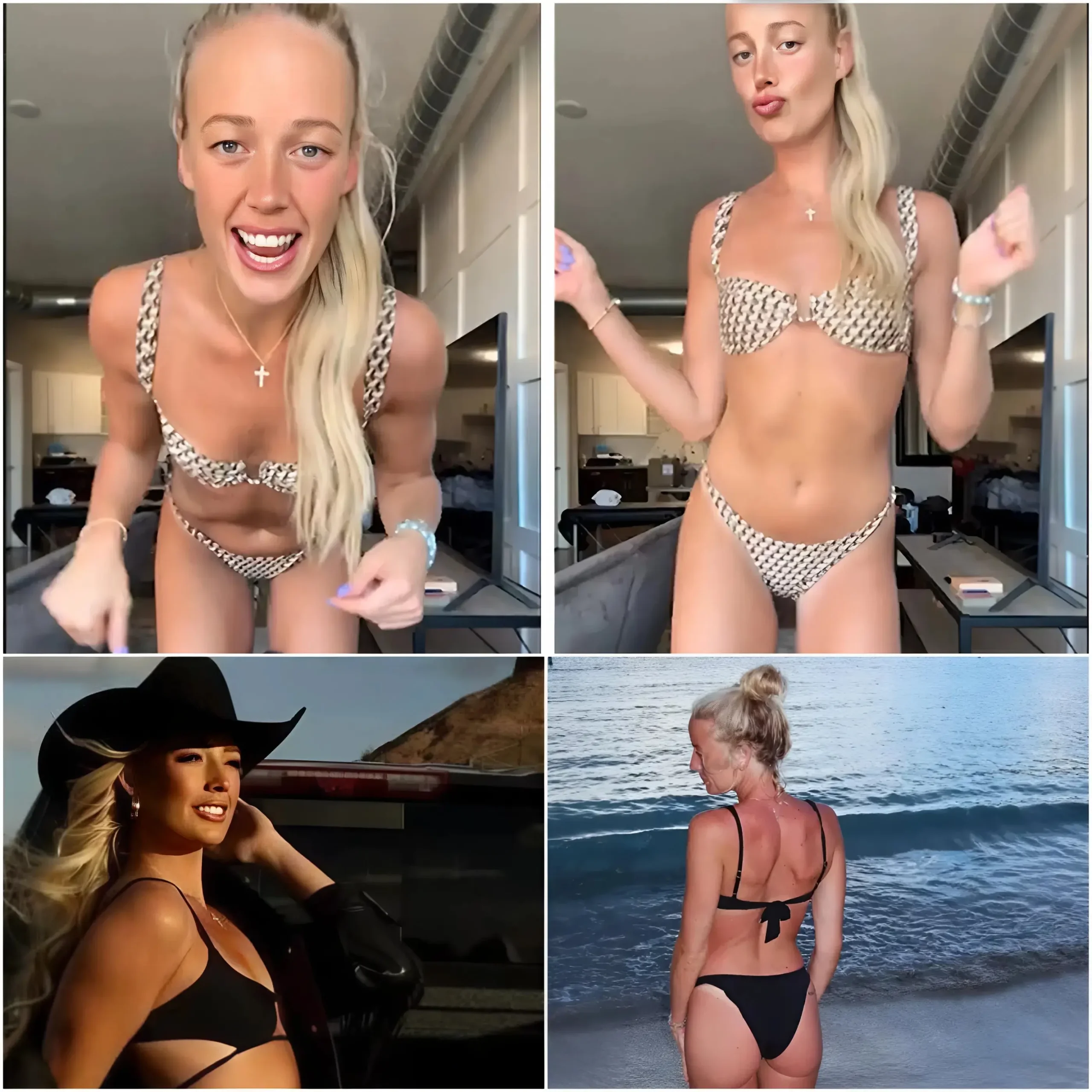 Cover Image for 🚨 SHE’S NOT JUST PLAYING BASKETBALL — SHE’S REDEFINING THE GAME OFF THE COURT: Sophie Cunningham is grabbing attention at Indiana Fever not only for her fearless, high-energy play on the floor, but also for bold moves beyond basketball.