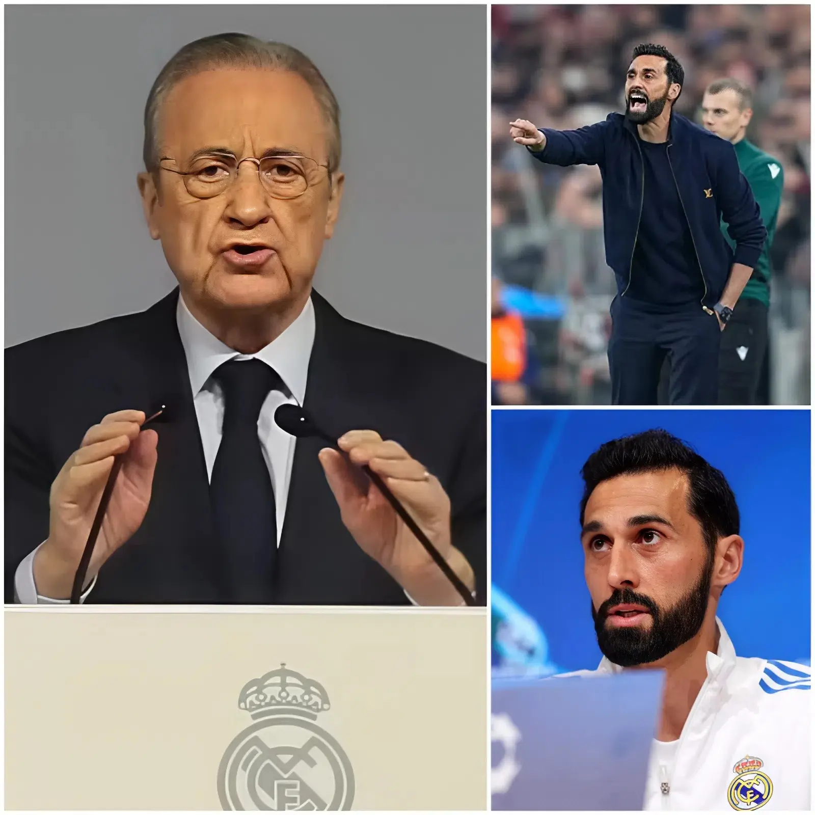 Cover Image for 🚨 ÚLTIMA HORA: El presidente del Real Madrid, Florentino Pérez, ha anunciado que ya no nombrará a Álvaro Arbeloa para dirigir al equipo.