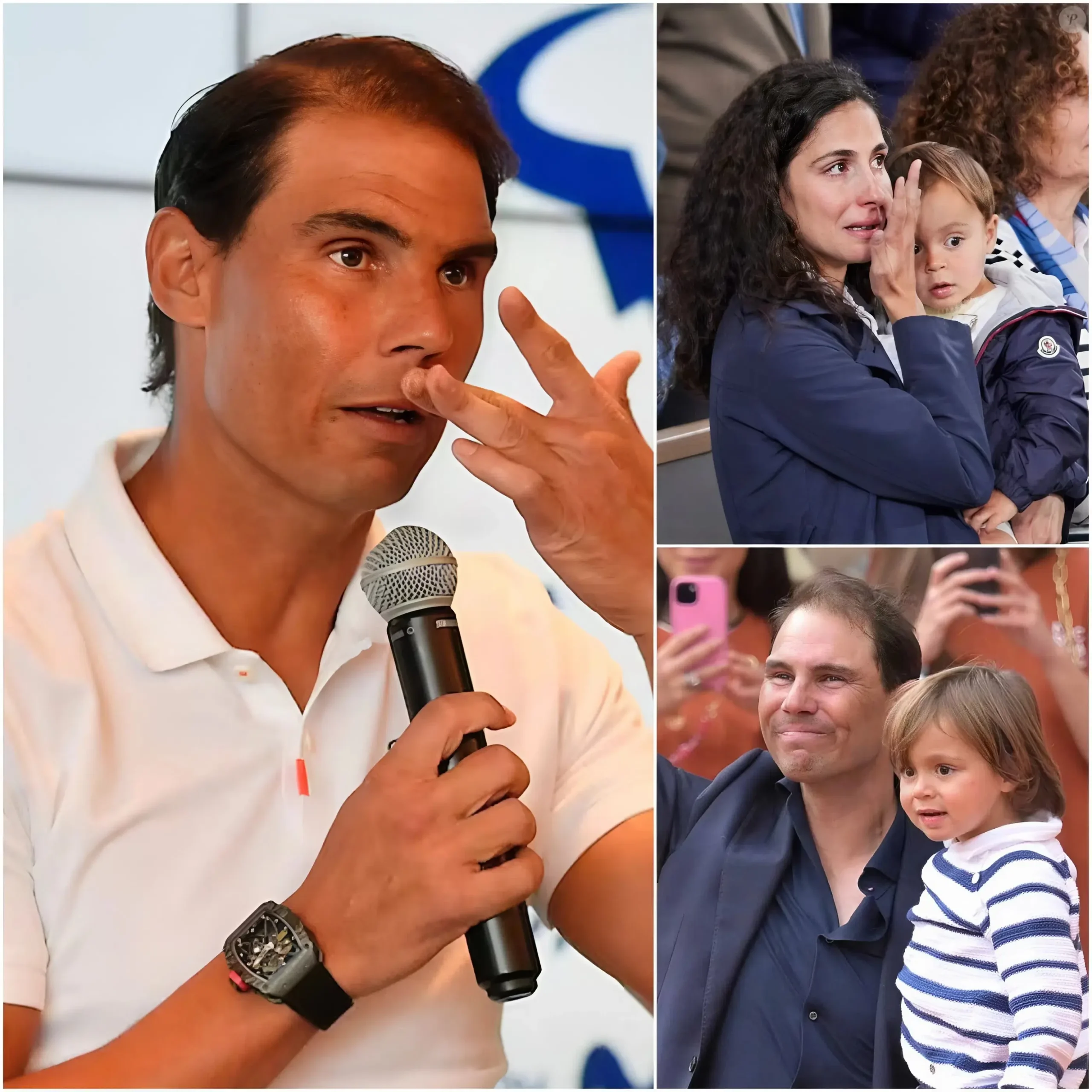Cover Image for “ME LO HE GUARDADO DURANTE AÑOS… PERO AHORA ES EL MOMENTO DE DECIRLO.” — Rafael Nadal ha sorprendido a sus fans al revelar una verdad muy personal sobre su vida familiar, admitiendo que convertirse en padre ha cambiado por completo su perspectiva sobre su carrera, el éxito y la vida.