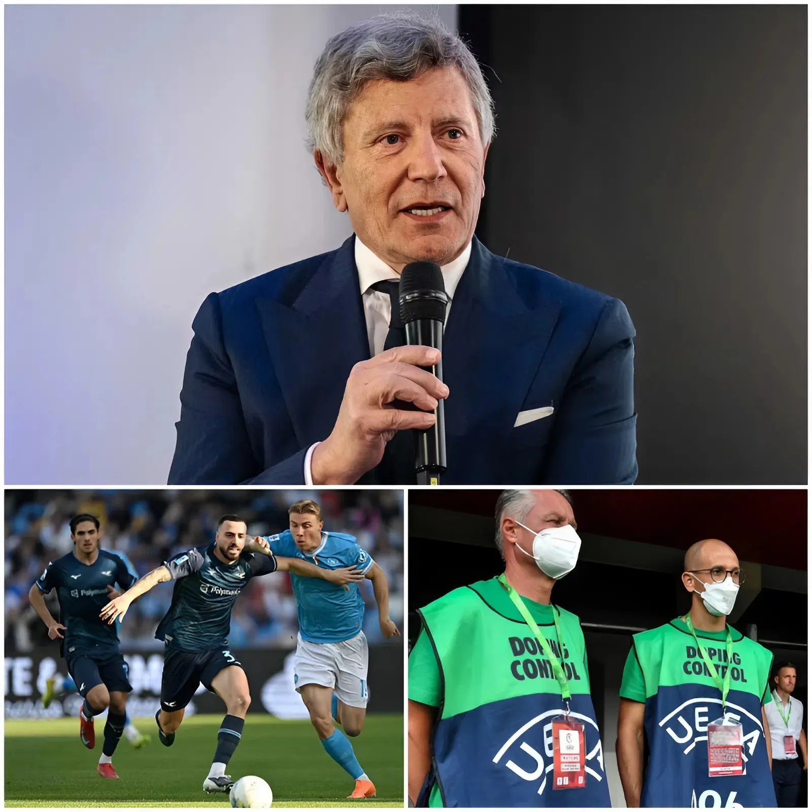 Cover Image for 🚨ULTIMA ORA – Terremoto nel calcio italiano. Due giocatori della Lazio sarebbero risultati positivi a sostanze dopanti vietate nei controlli effettuati dopo la partita contro il Napoli. La notizia, filtrata da indiscrezioni legate a un possibile comunicato della FIGC, sta scatenando uno shock in tutta la Serie A.