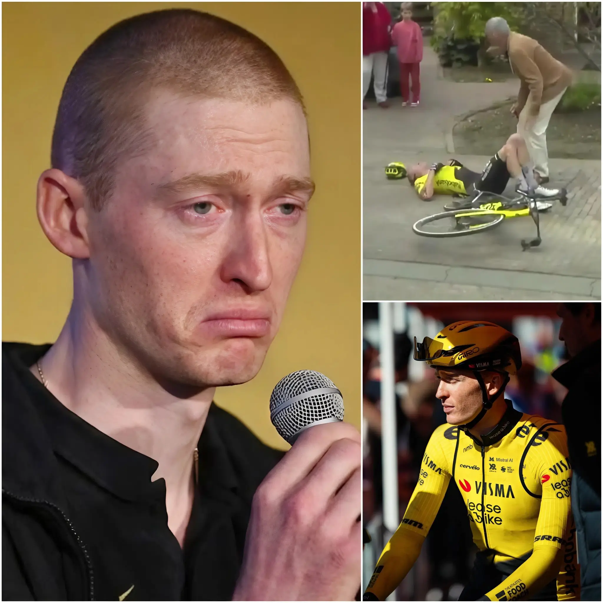 Cover Image for 🔴“IK VIEL IN, KON NIET BEWEGEN, EN VOELDE ELKE SECONDE MIJN CARRIÈRE BREKEN…” Matteo Jorgenson doet ernstige beschuldigingen na een blessure die zijn hele carrière zou kunnen vernietigen.