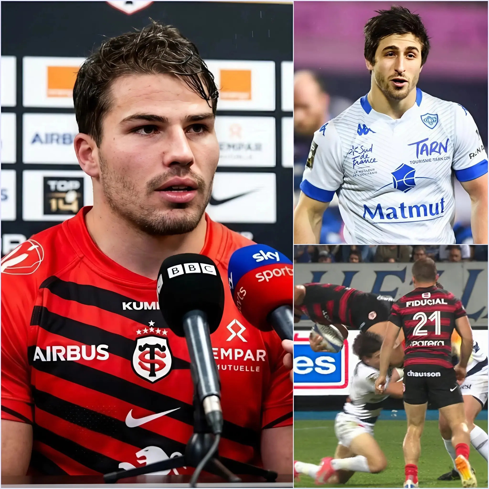 Cover Image for « SI VOUS AFFIRMEZ QUE NOUS AVONS TRICHÉ, APPORTEZ-EN LA PREUVE ! » 🔴 Antoine Dupont brise audacieusement le silence et lance un ultimatum sans appel