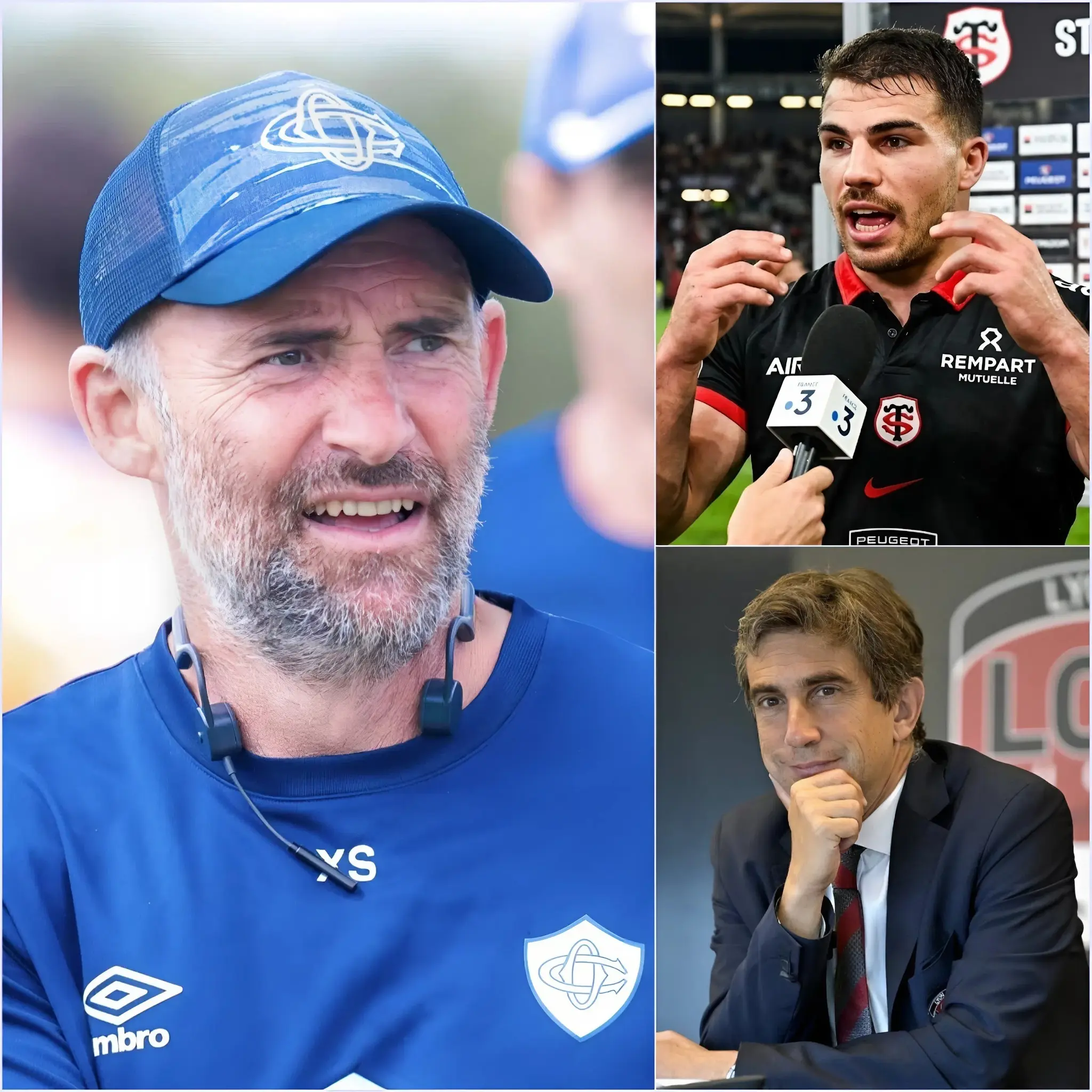 Cover Image for 🚨 « TOULOUSE NE SONT RIEN D’AUTRE QUE DES TRICHEURS — LES HOUSTON ASTROS DU TOP 14 ! » — Xavier Sadourny, l’entraîneur principal de Castres, a explosé lors de la conférence de presse d’après-match, accusant le corps arbitral ainsi que le système de l’arbitrage vidéo (TMO) d’avoir été « manipulés »