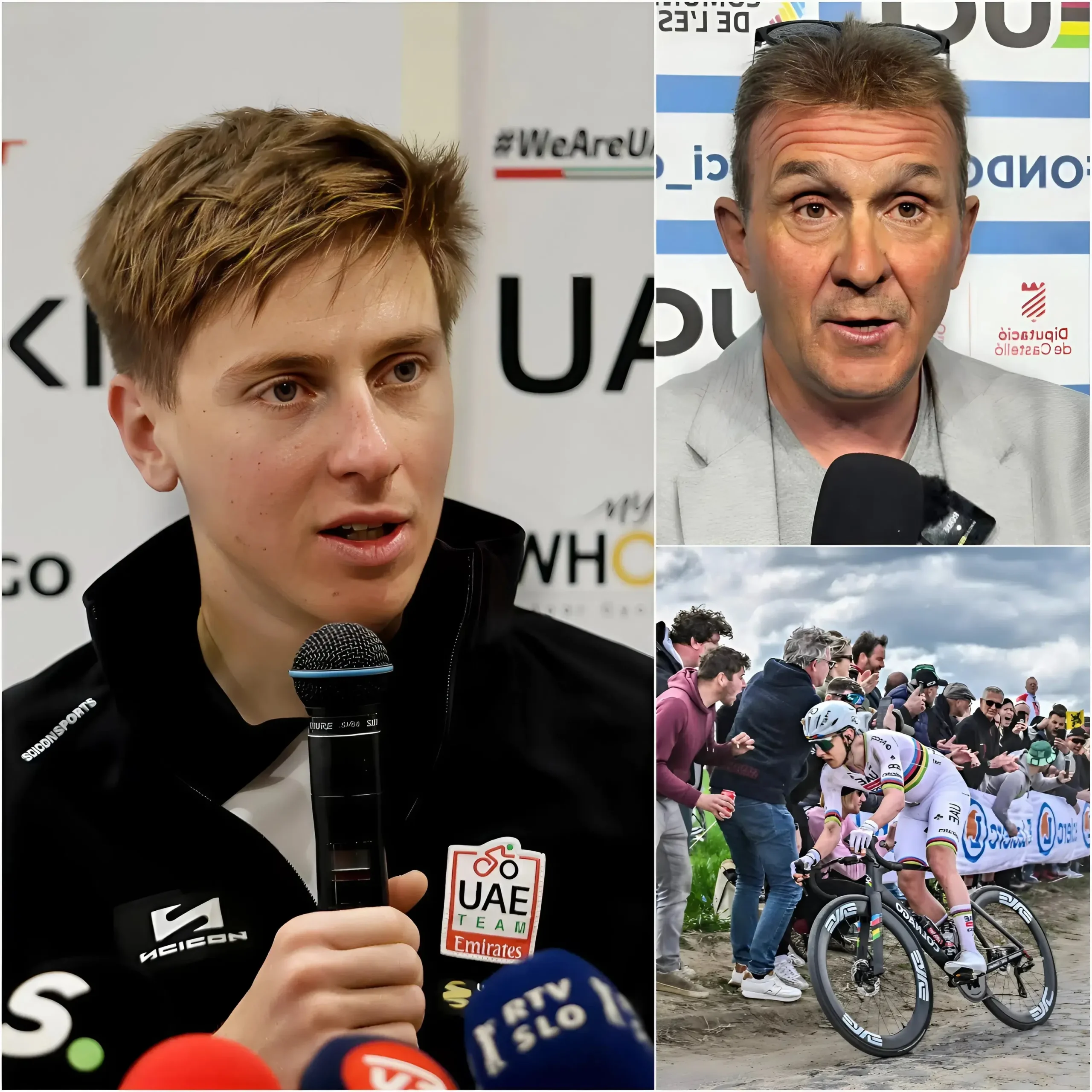 Cover Image for 🚨5 MINUTI FA: Museeuw attacca Pogačar: “Arrogante e irrispettoso” dopo Roubaix 2026; replica gelida in 5 parole