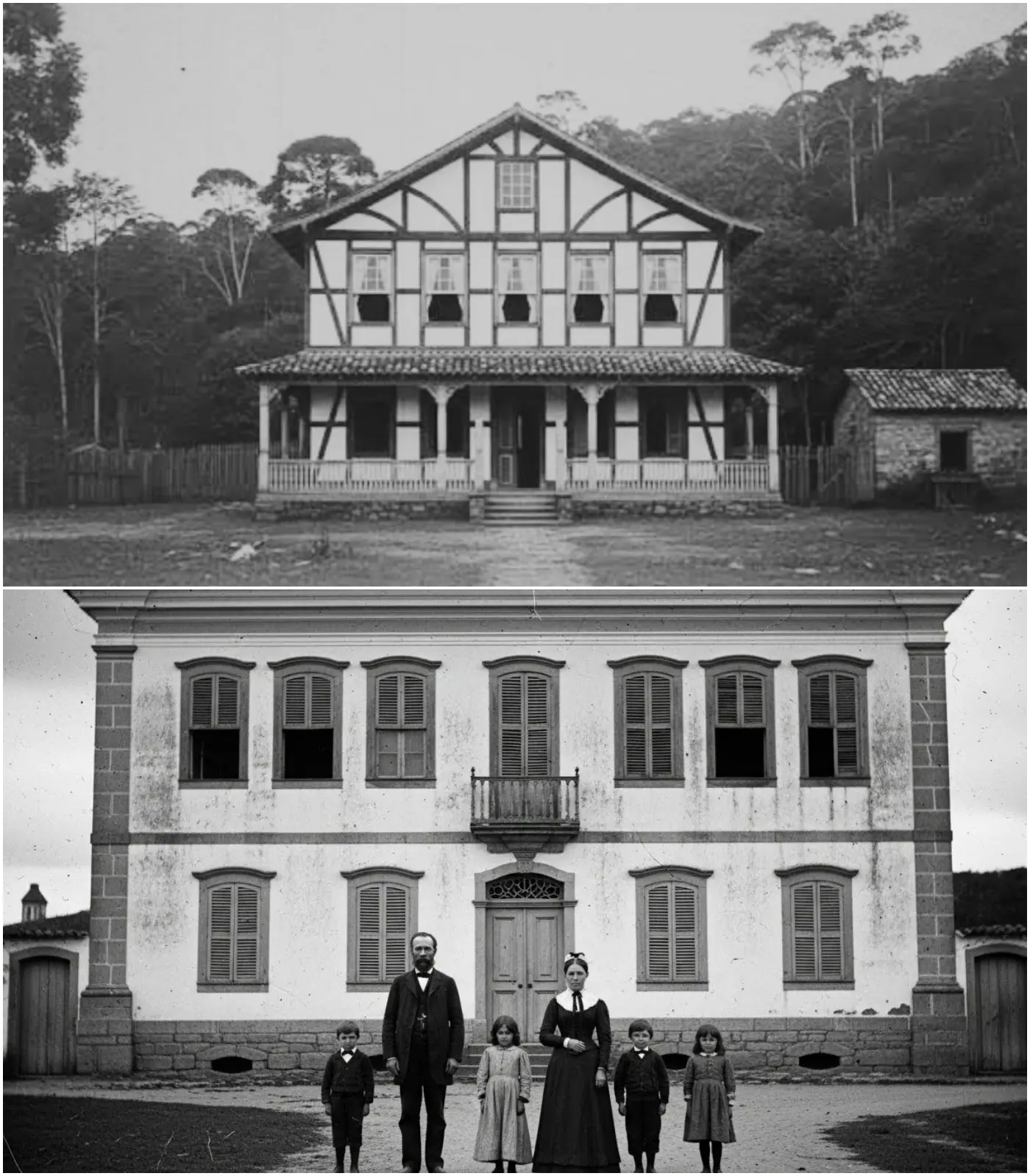 Cover Image for (1869، سانتا كروز دو سول) البيت المرعب للنساء السبع: لقد بنى نافذة لكل ابنة!