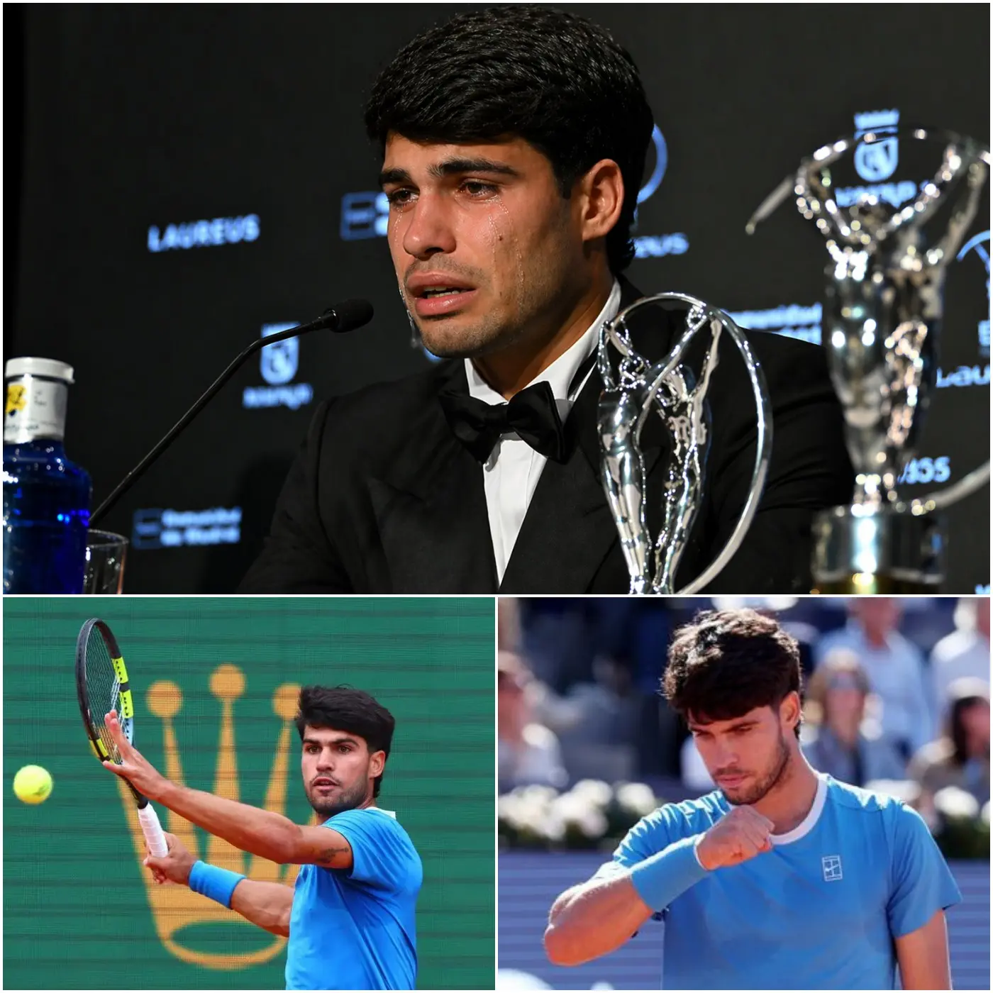 Cover Image for 🔥 “YA NO PUEDO OCULTARLO”—La confesión ahogada de Carlos Alcaraz dejó atónito al mundo del tenis