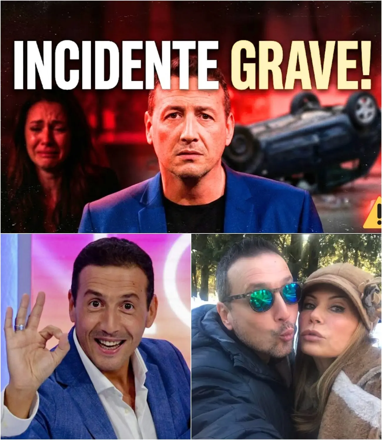 Cover Image for L’Italia col fiato sospeso: il drammatico incidente di Alessandro Greco, lo shock in TV e le lacrime disperate della moglie