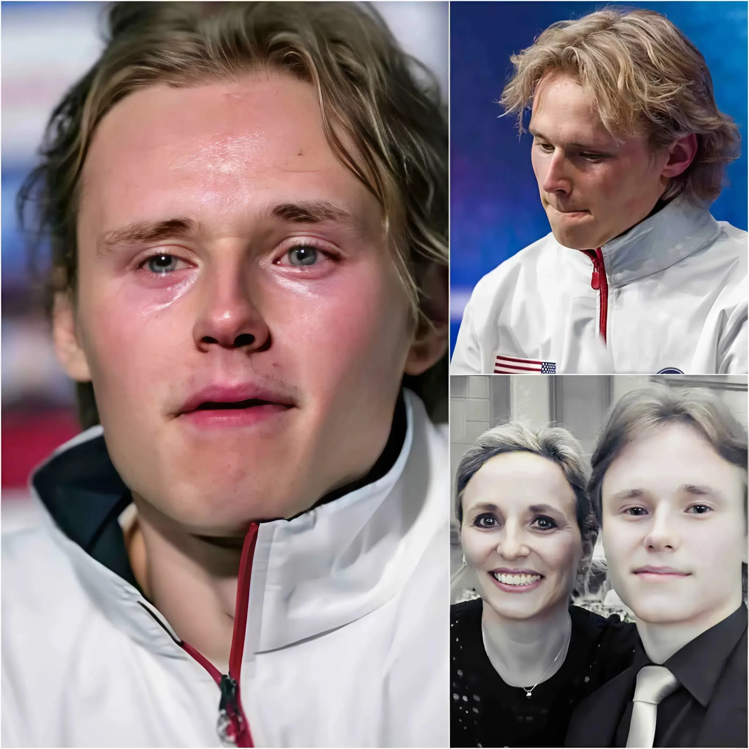 Cover Image for 💔 SAD NEWS: Thirty minutes ago, the U.S. Figure Skating Federation and his coaching team expressed their deepest support for Ilia Malinin. Right now, his mother is… 😱👇
