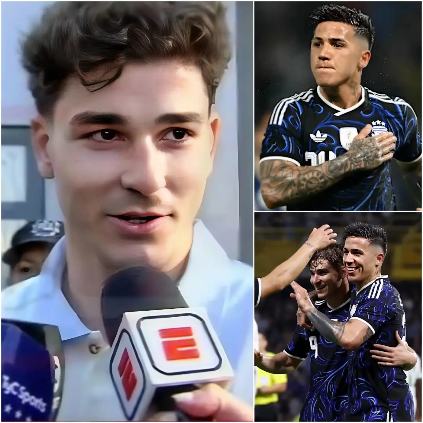 Cover Image for “GIRO DE TUERCA DE ÚLTIMO MINUTO: Julián Álvarez ha sorprendido a toda la selección argentina acusando a Enzo Fernández por la derrota contra Chile y pidiendo al DT Lionel Scaloni que lo excluya del equipo – ‘Sin mí, ni siquiera deberían soñar con llegar al Mundial 2026’.